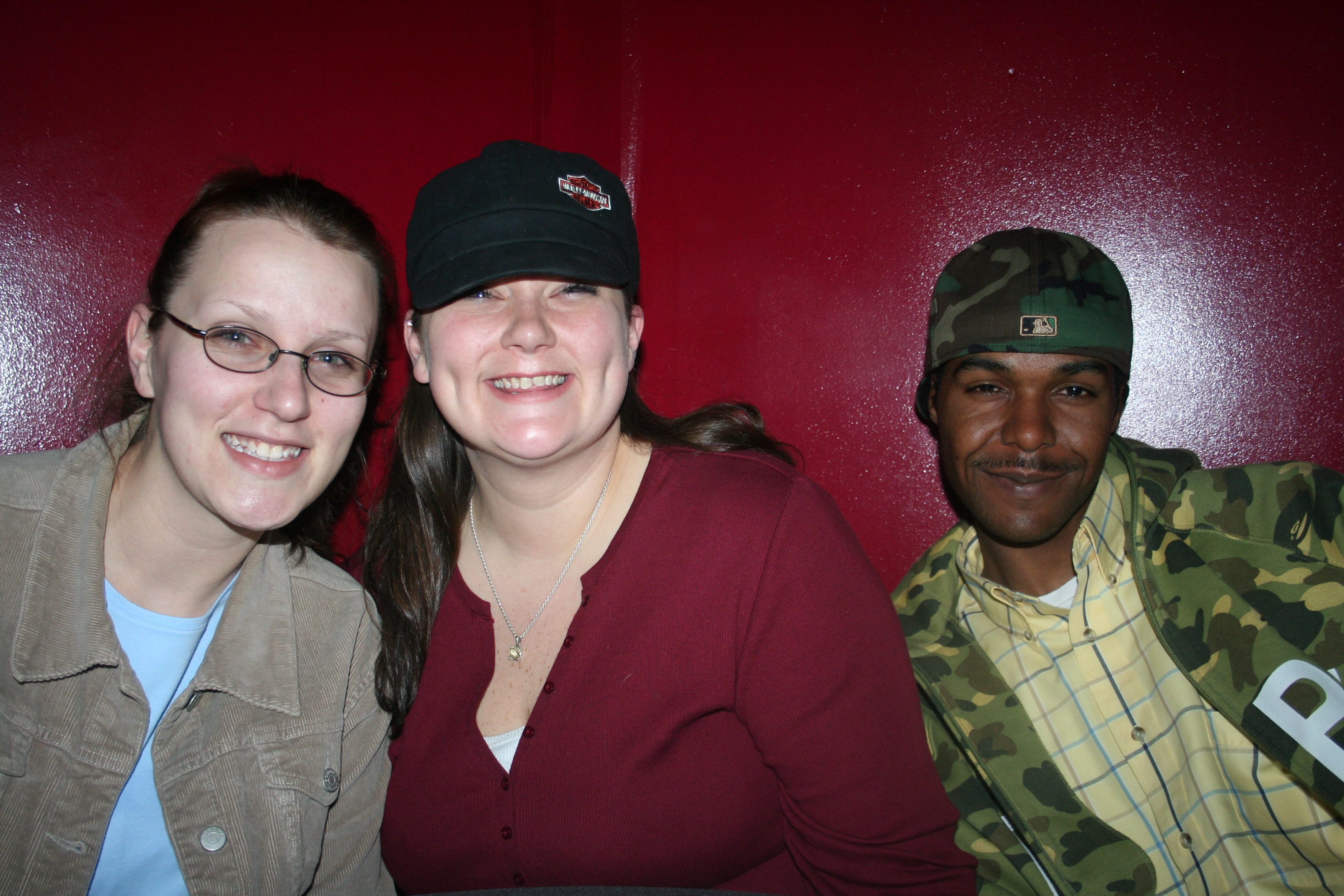 Ashli Hunt, Lesli Hunt and James Barron