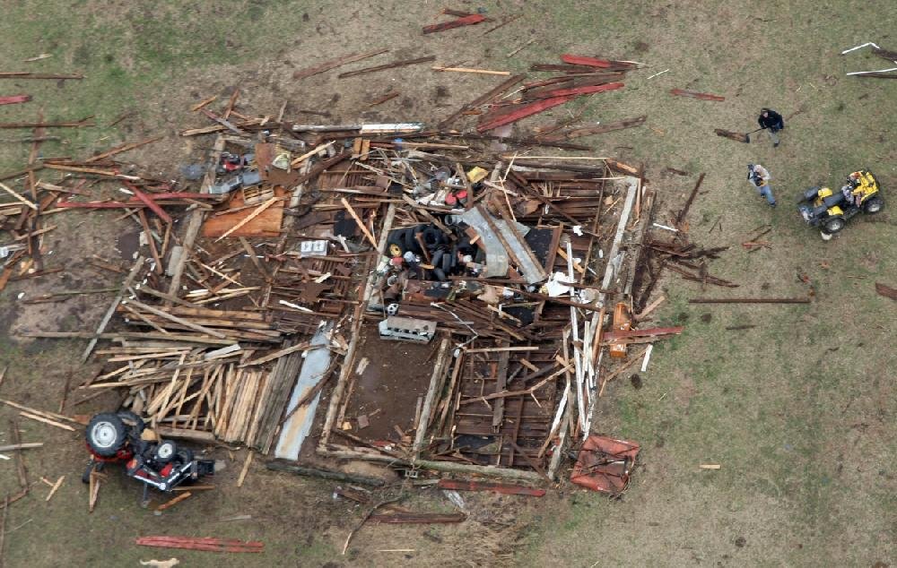 Atkins Tornado Damage