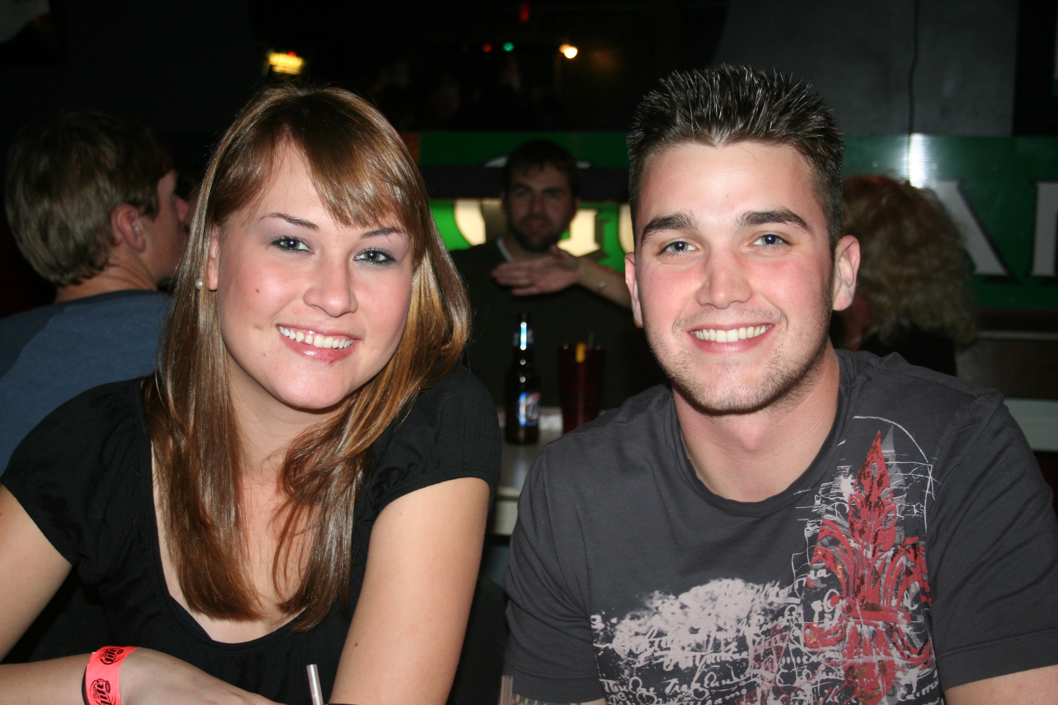 Leah Wiley and Nathan Cossey
