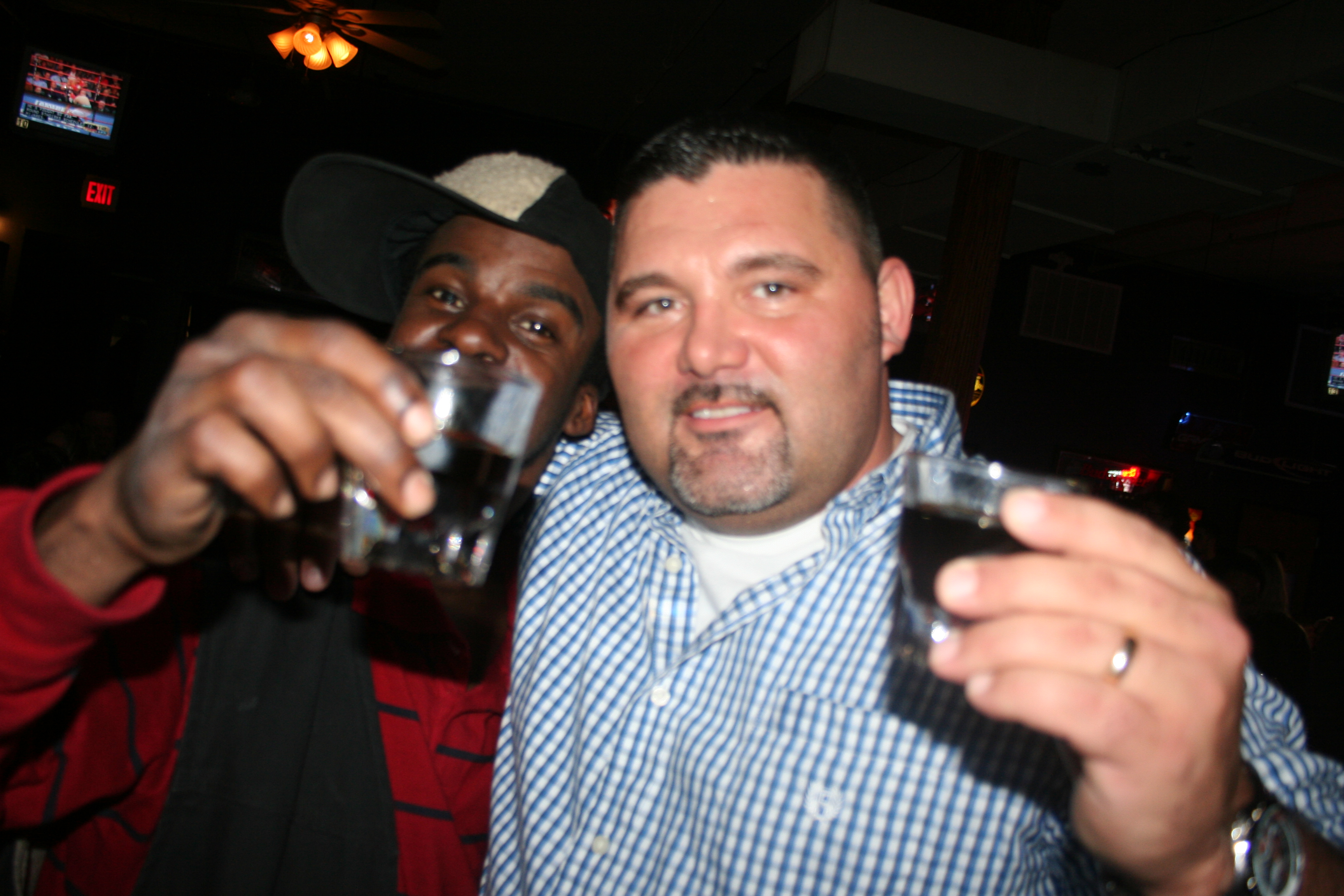 Taylor's not the only one taking shots!