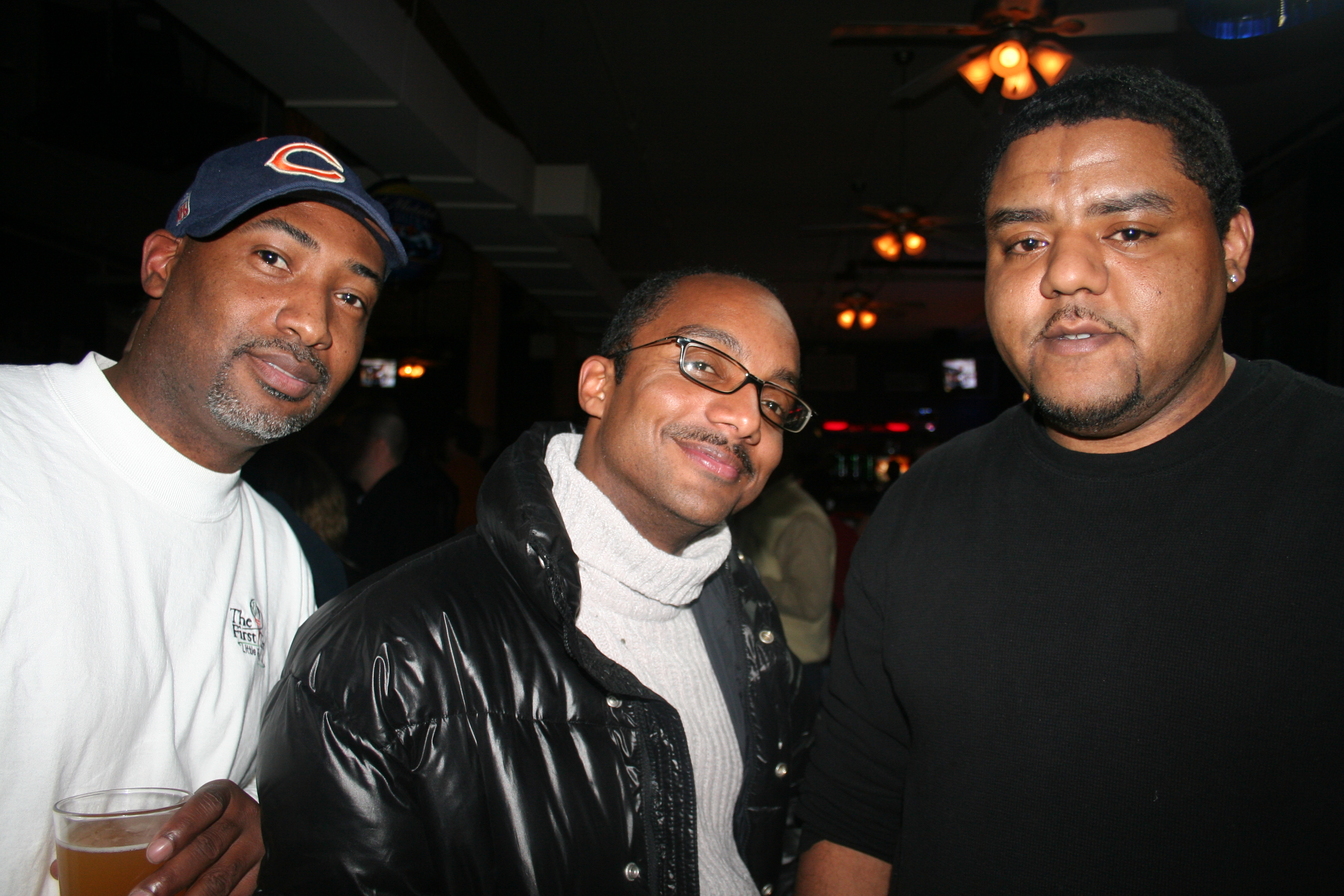 Tony Hourston, Rinaldi Fleming and James Johnson