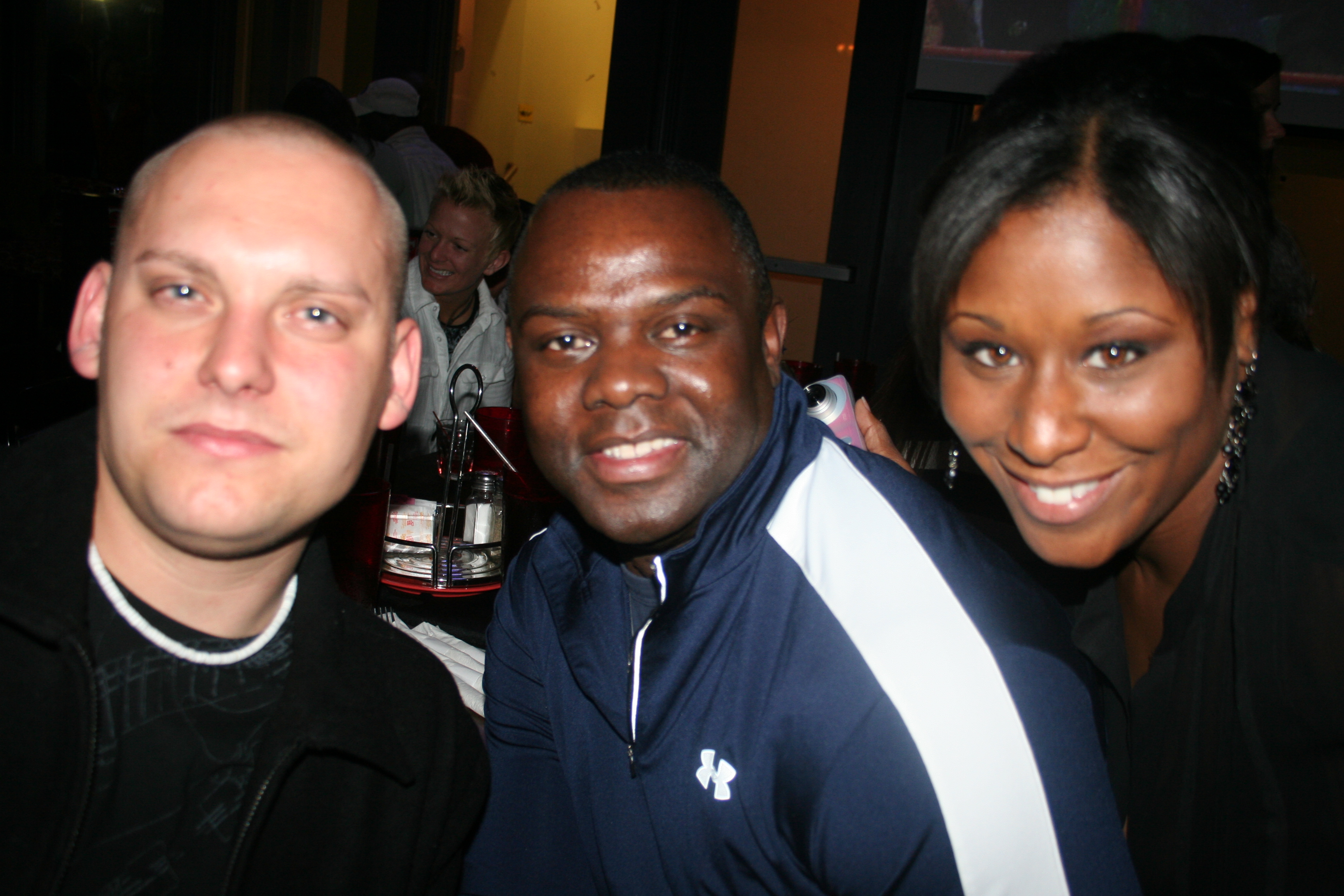 Matt Corbit, Tony Huntley and Adrienne Corbit