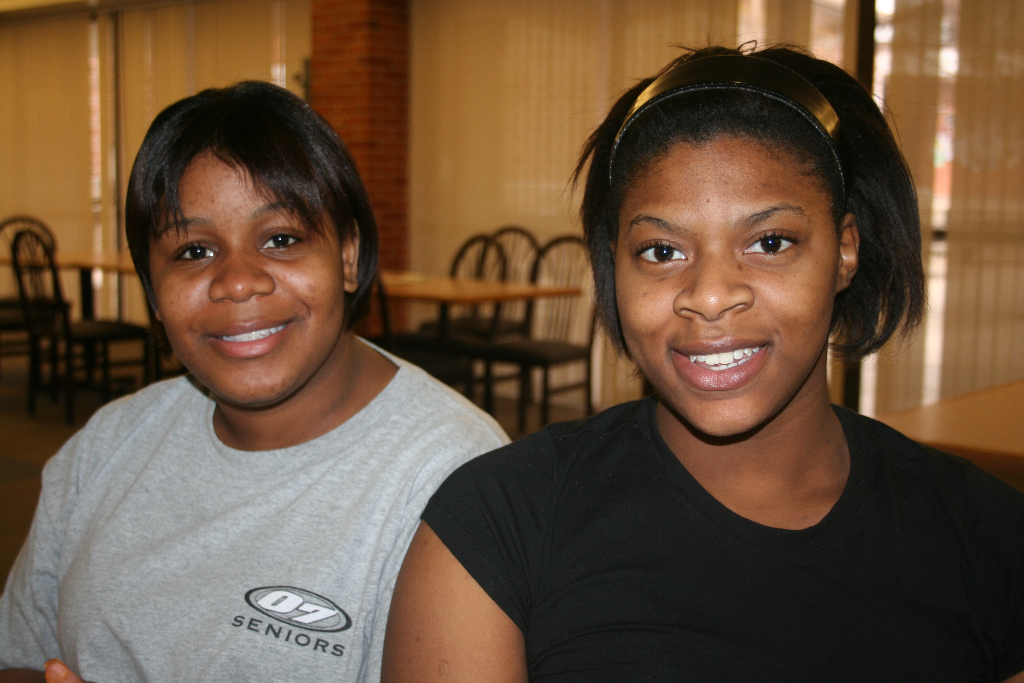Kiara Jordan and Briana Muldrew