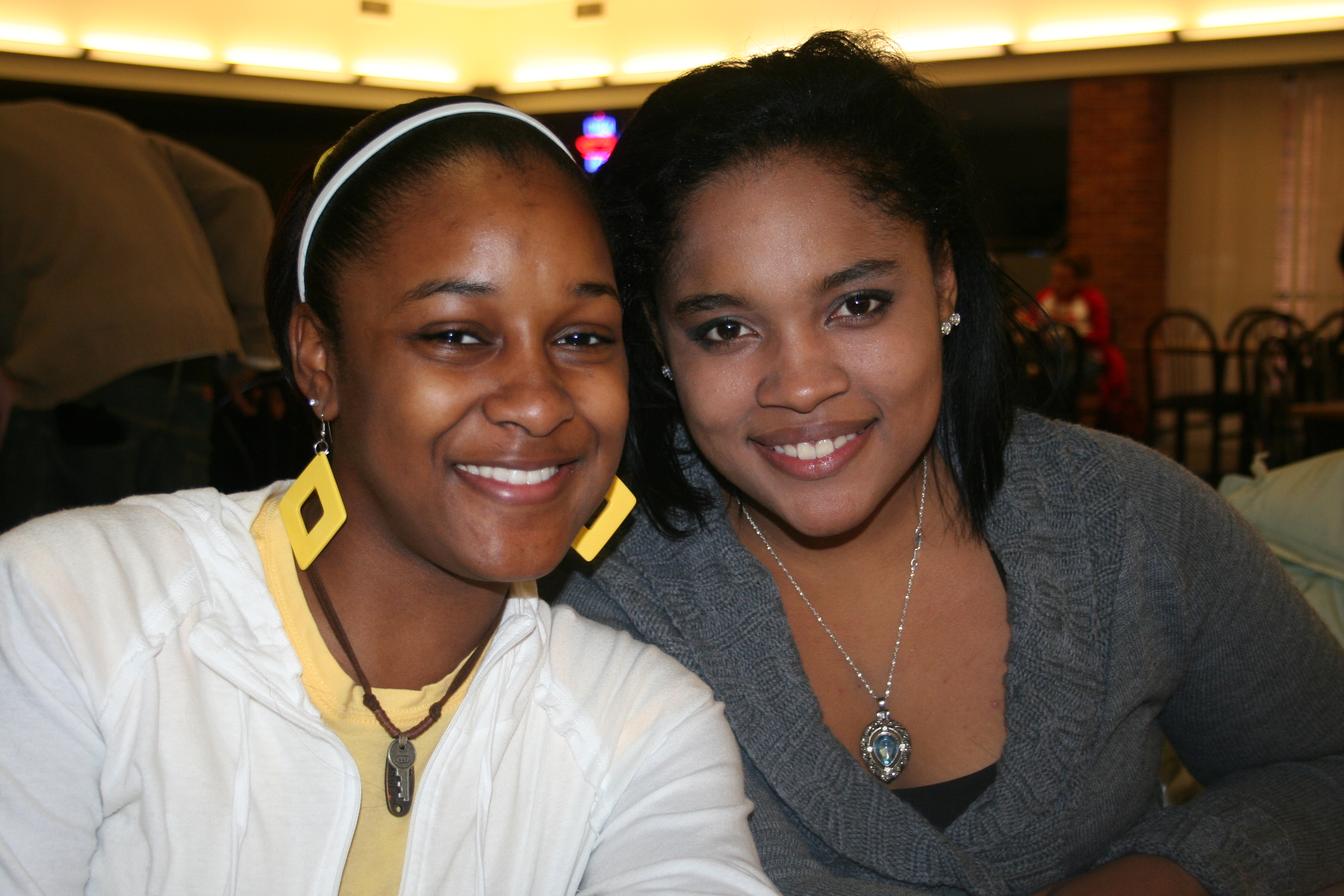 Krystal Woods and Adelia Hill