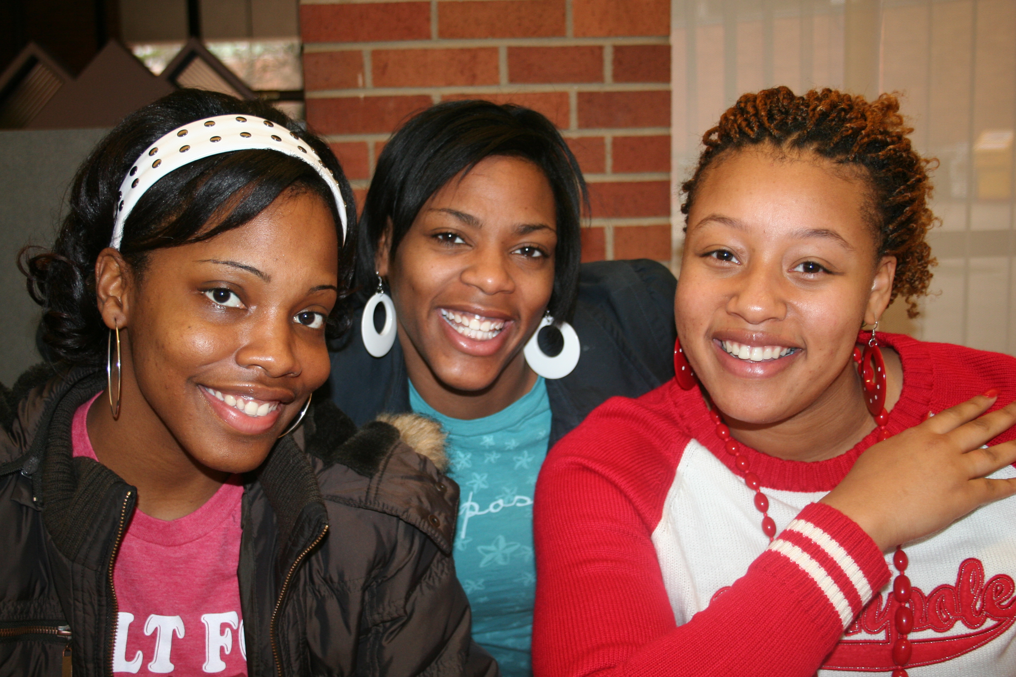 Candice Taylor, Princess Galloway and Dominique Tolver