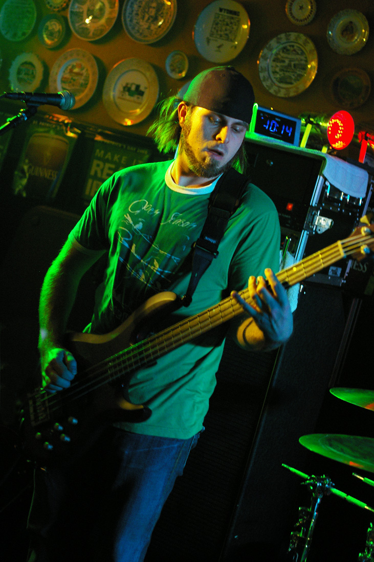 Jason Burnett of The Gettys performs on St. Patrick's Day at The Rev Room.