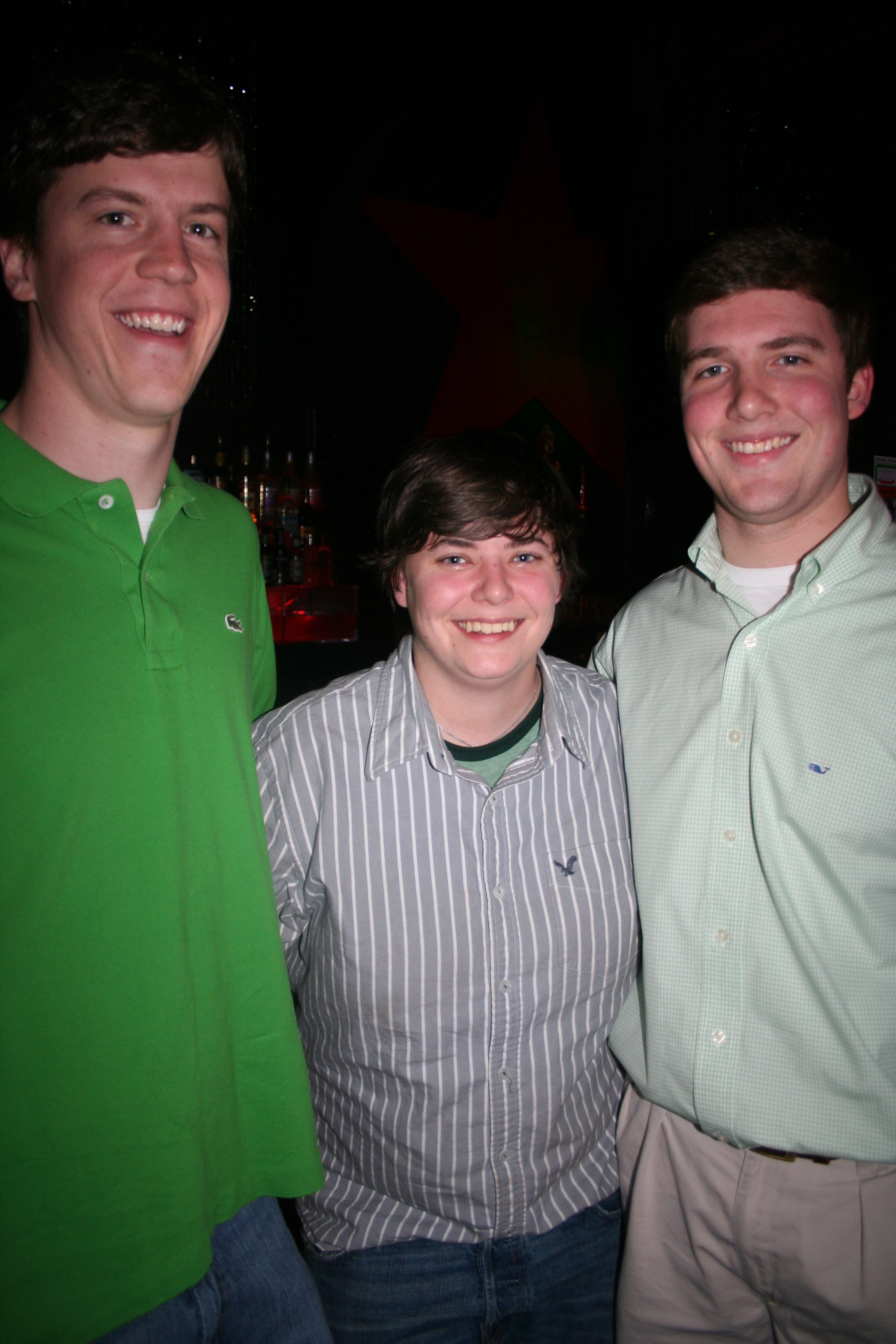 Daniel and Elyssa Martinez with Chad Carroll