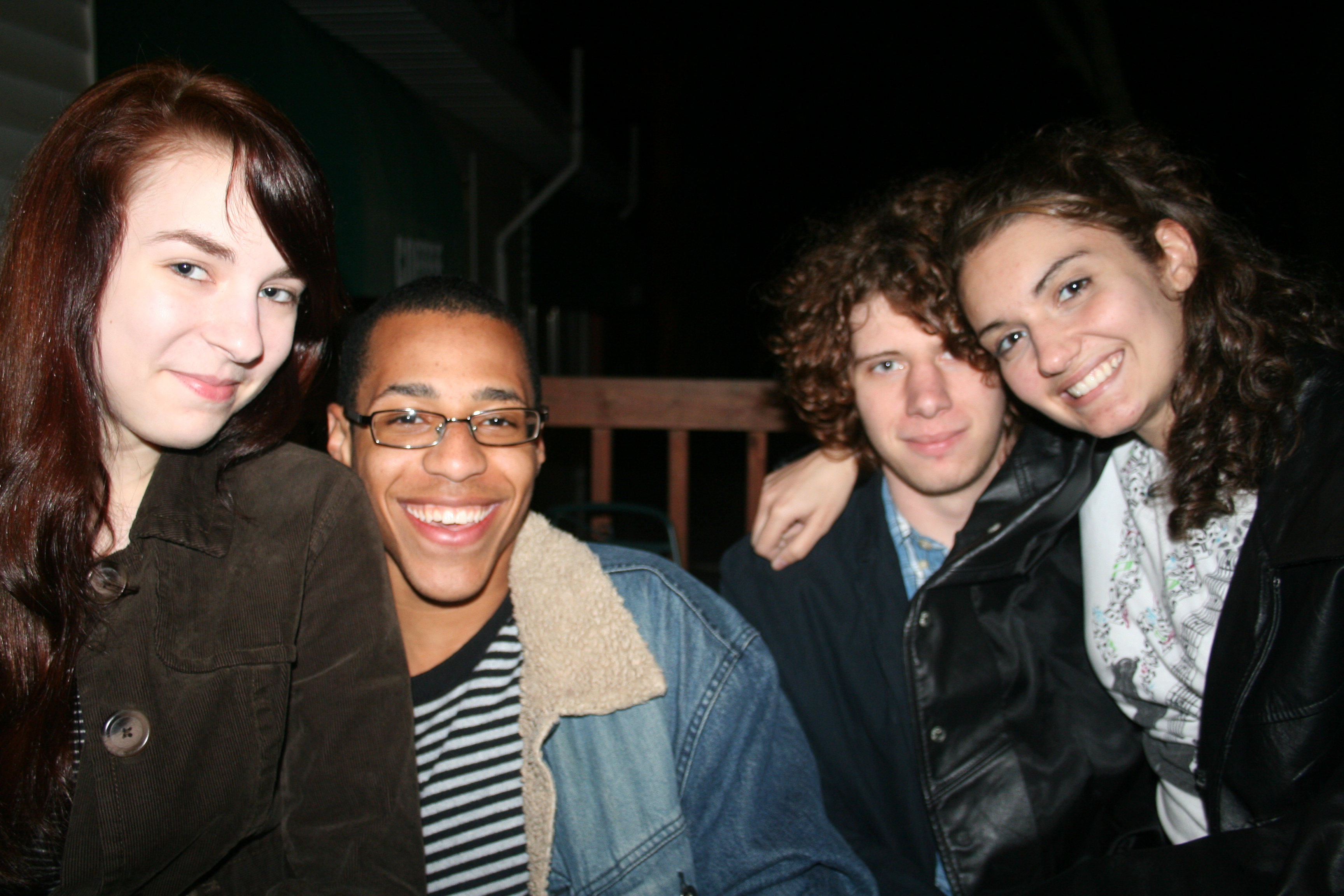 Charlotte Crosmer, Jeremy Craig, Jeremiah Glusica and Samantha White