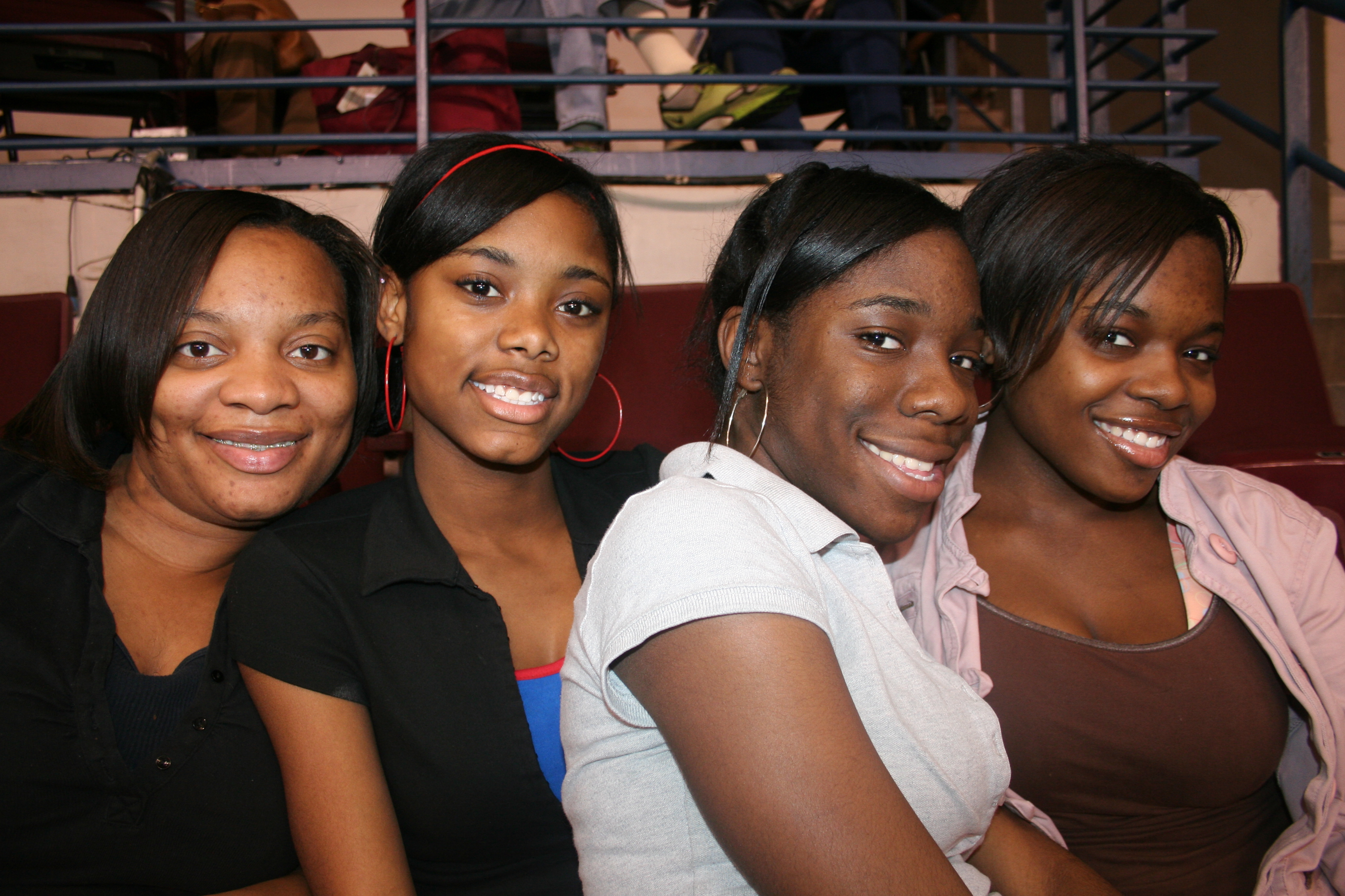 Shay White, Sharonda Morehead, Therea Hervey and Kila Hervey