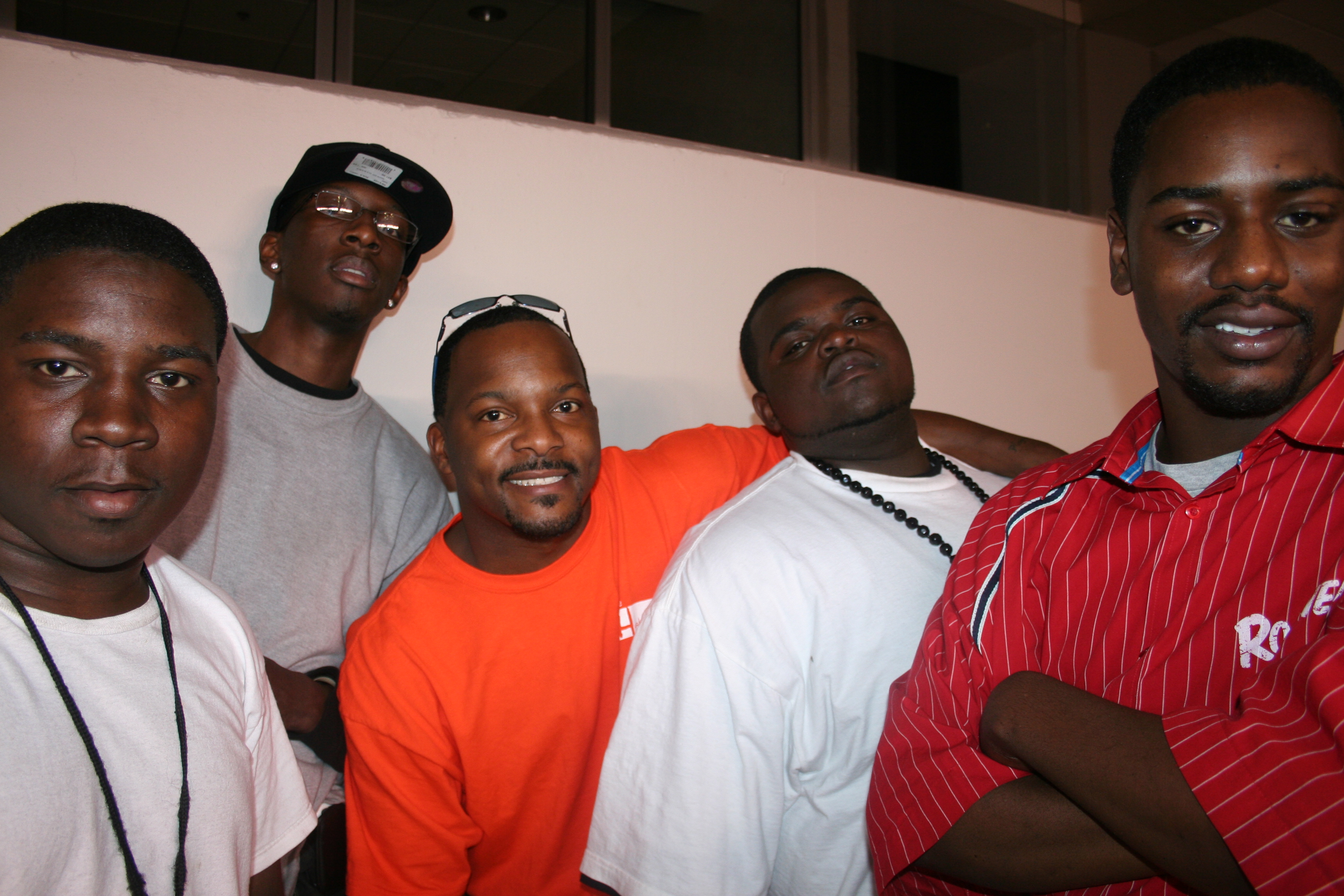 Larry Cross, Dallas Juniel, Ray Stewart, Randall Hamilton, and Charles Jackson Jr.