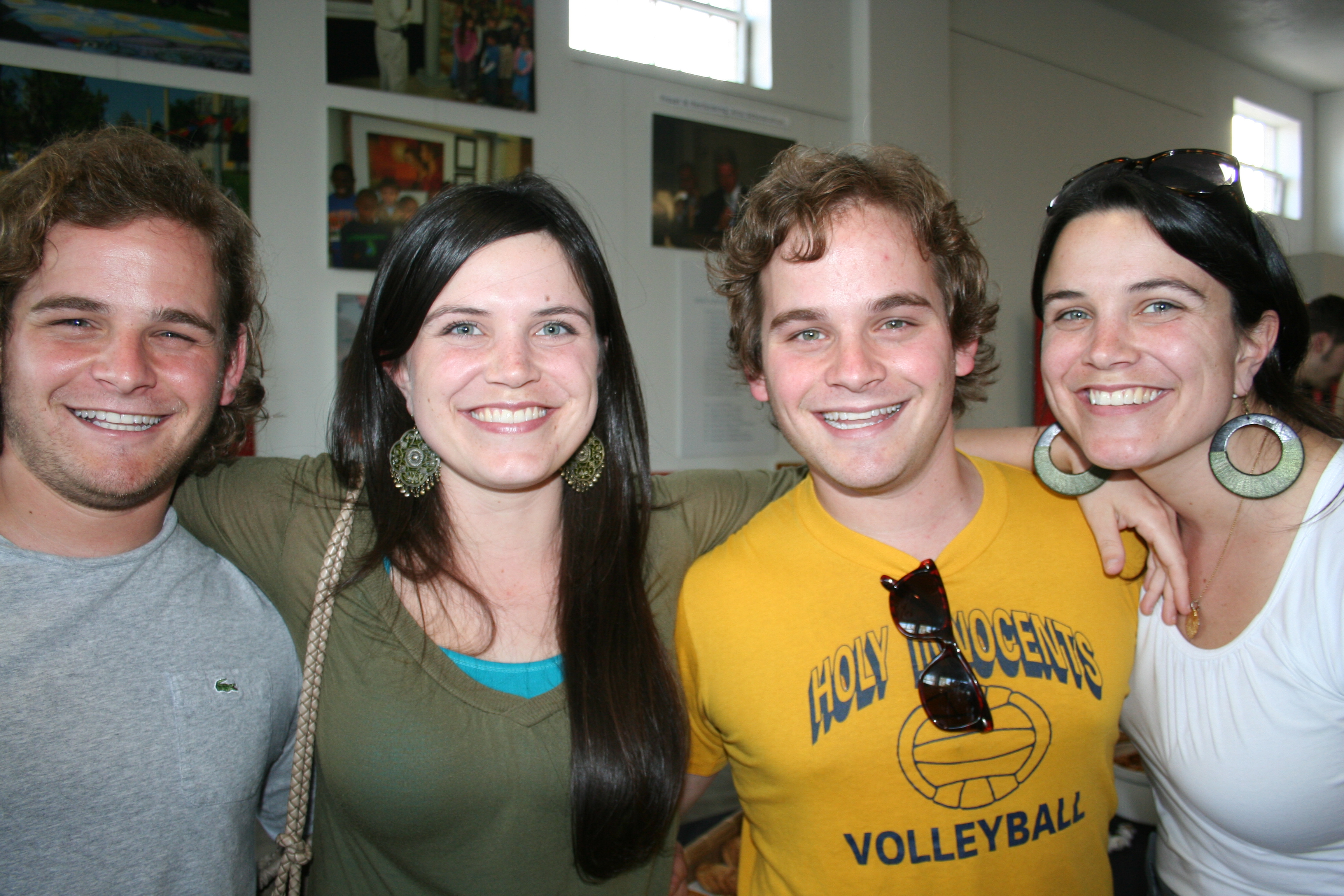 Two sets of twins! Hunter Riley, Amy Harrison, Haynes Riley and Erin McGhee