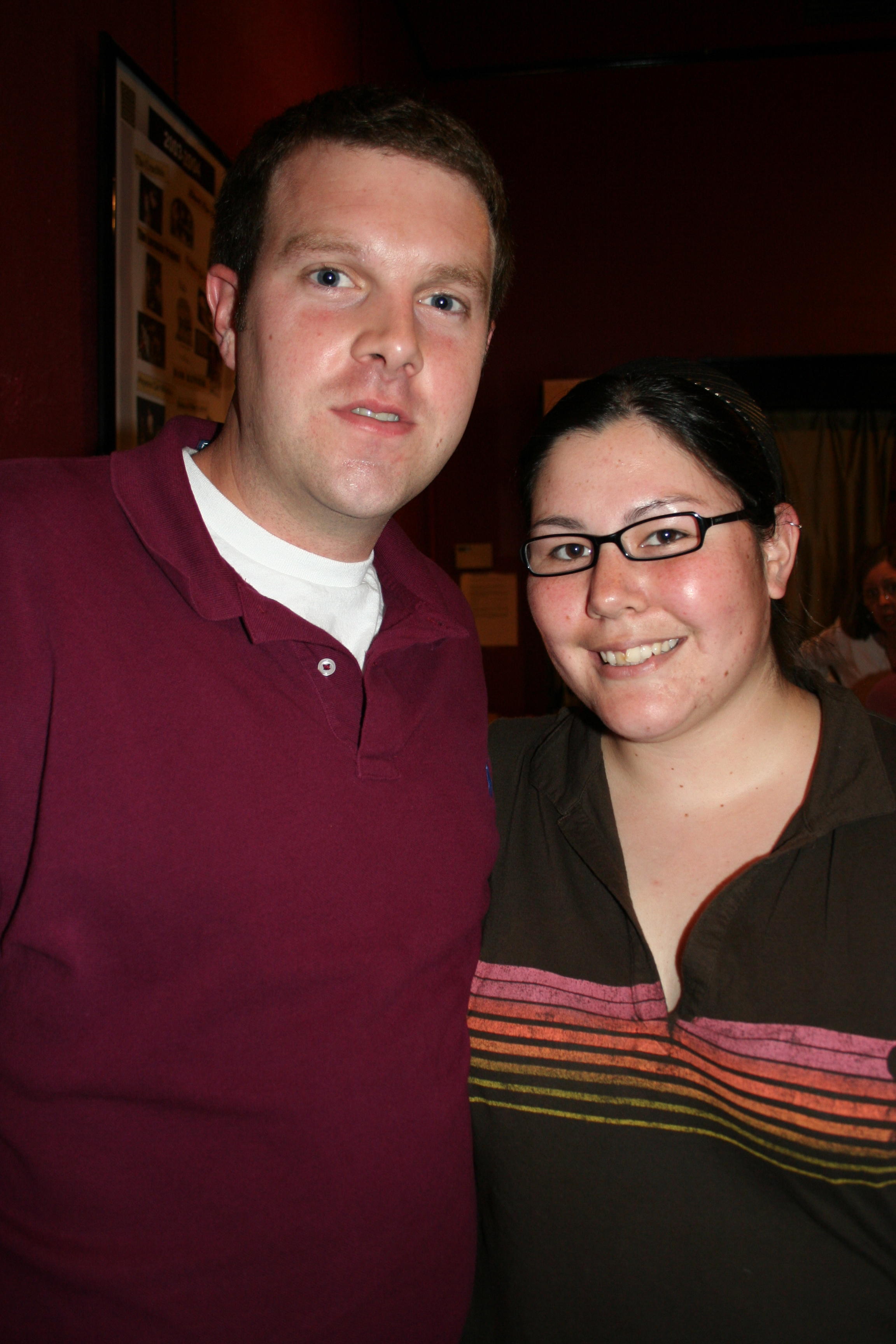 Chris Evans and Kim Fiaoni