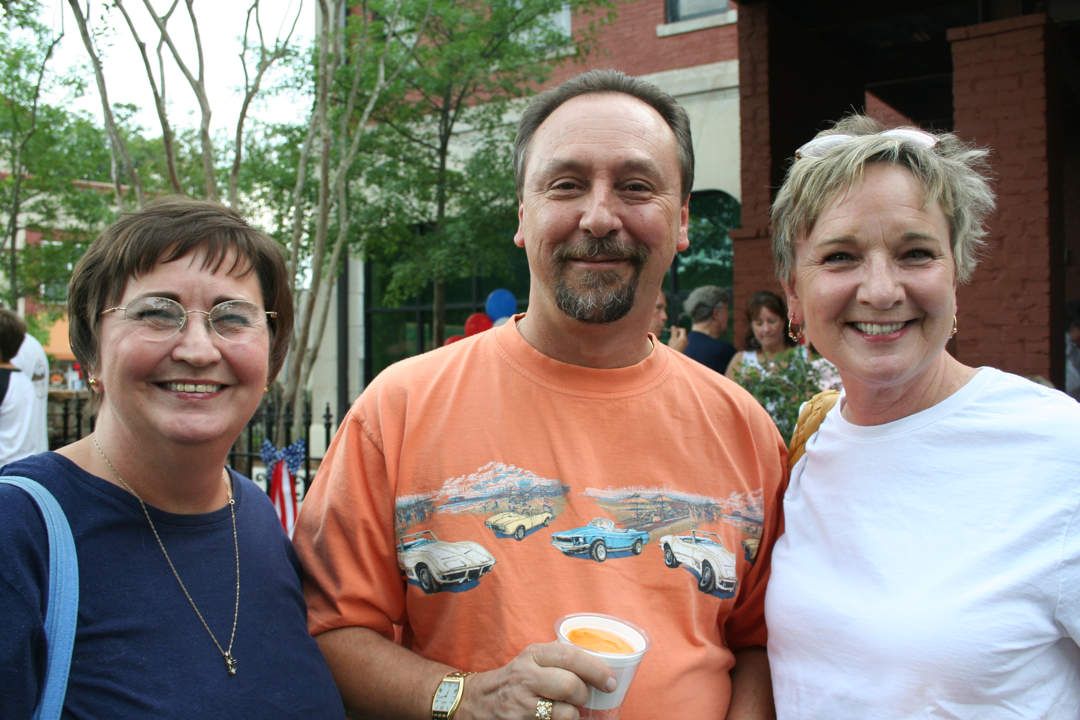 Linda and Mark Yates with DiAne Haynes