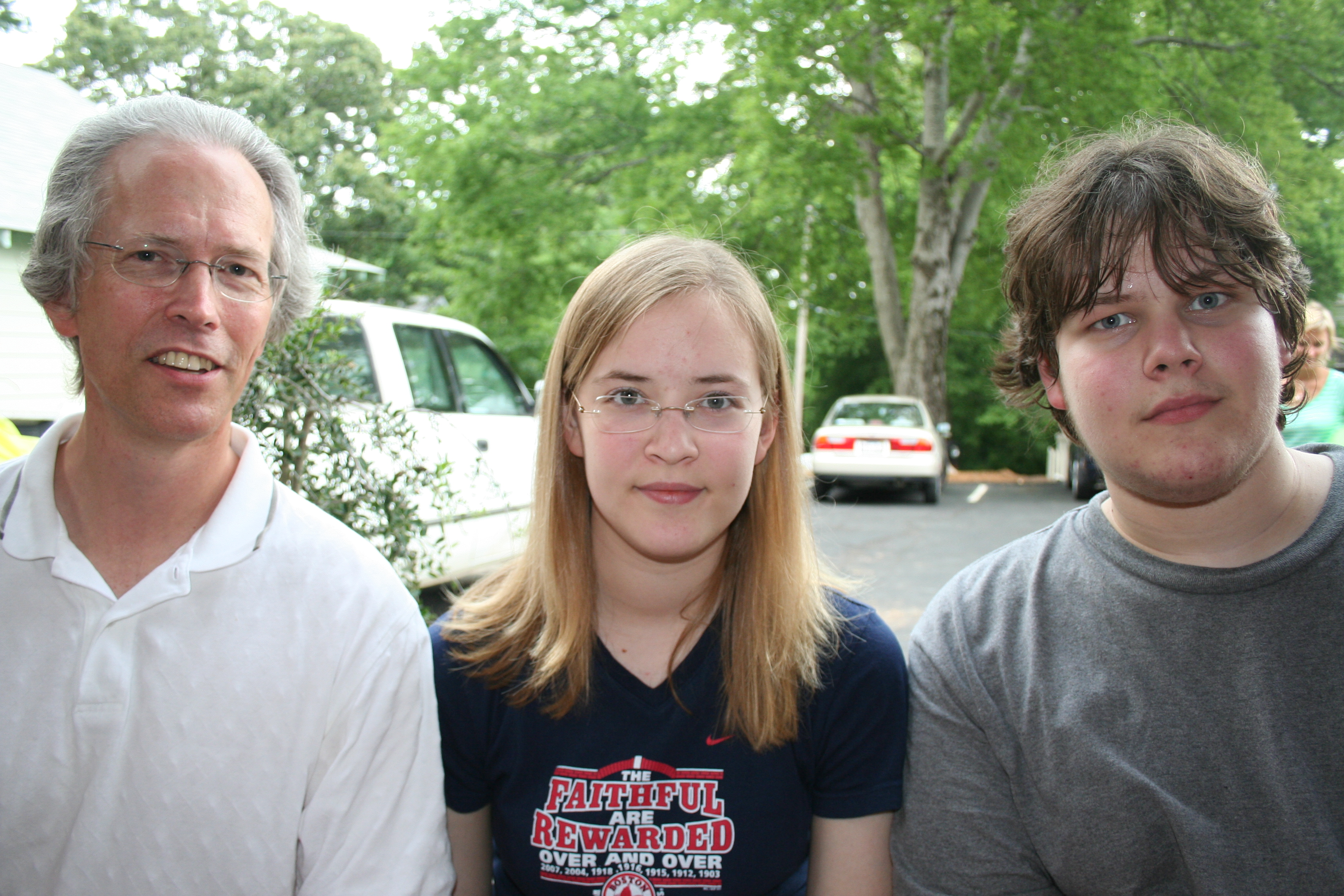 Mark, Laura and Arthur Hotchkiss