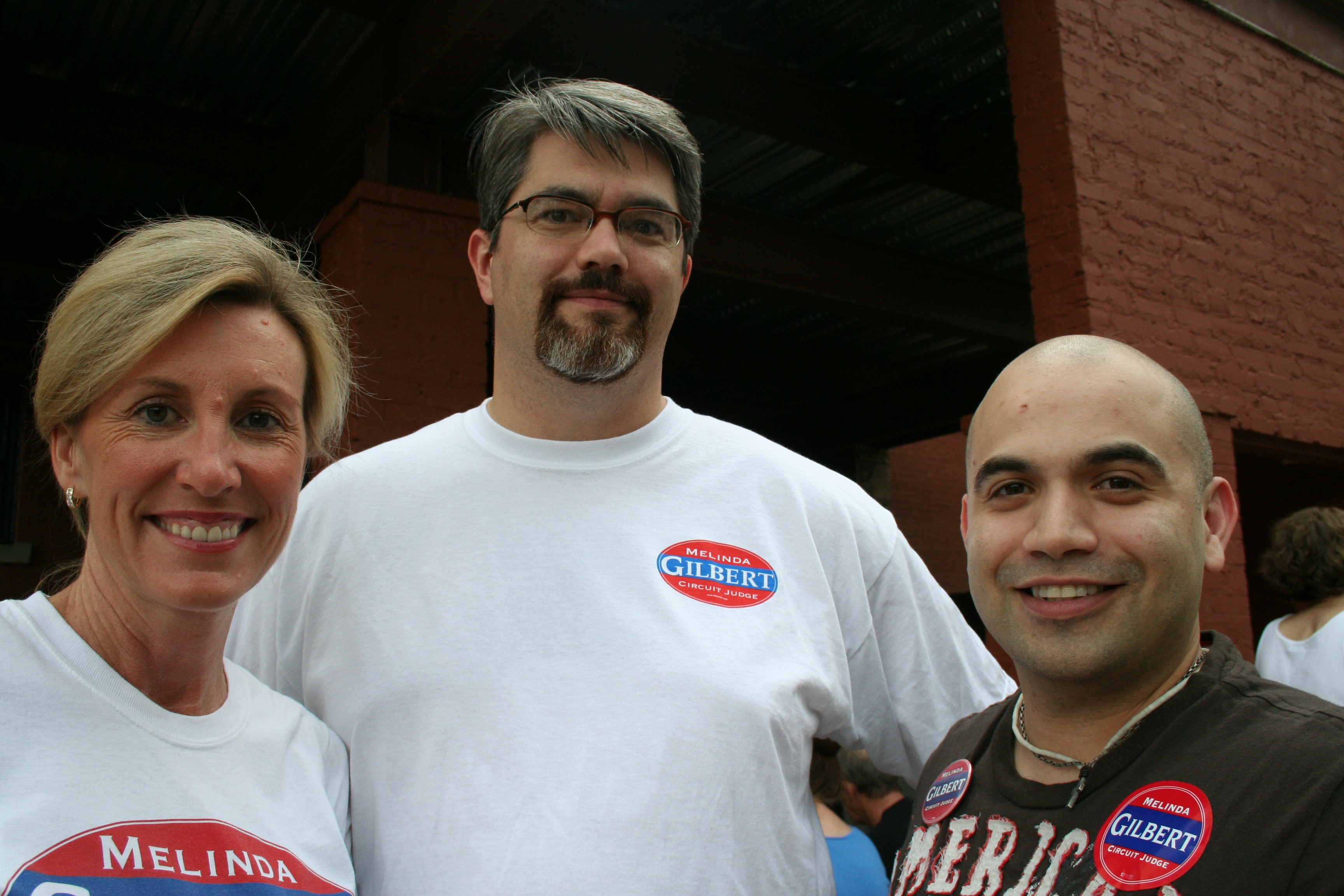 Melinda Gilbert, Jason Files and Raul Salinas