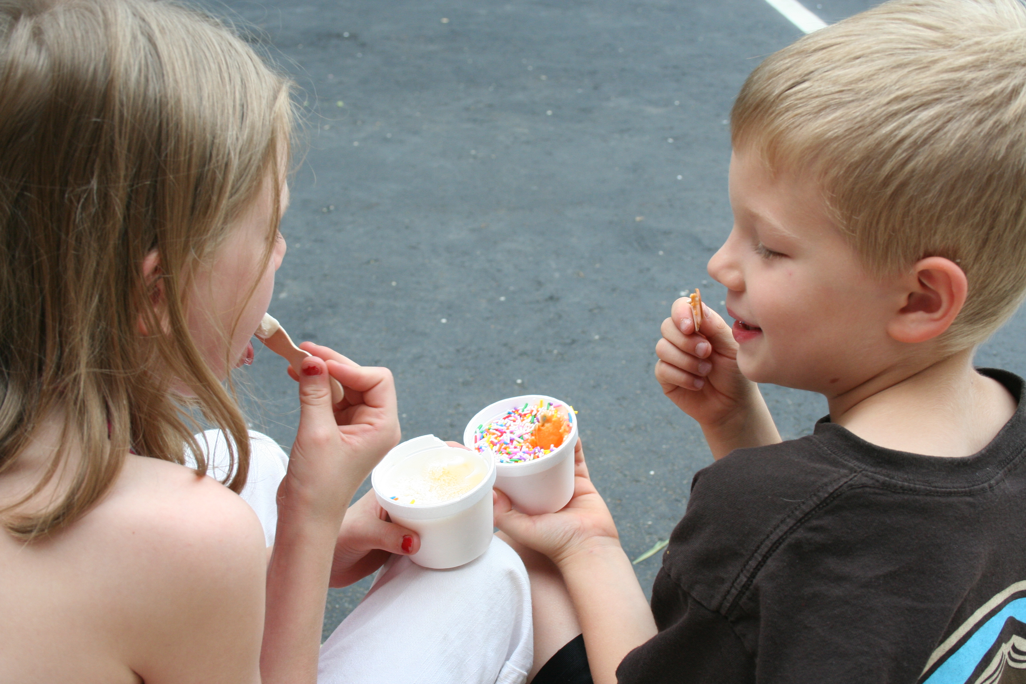 Yeah, the ice cream's pretty cool.  No pun intended.