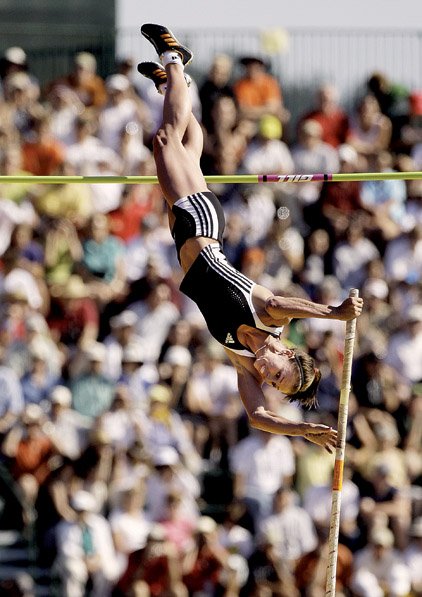 After clearing 15 feet, 1 inch to take second in the U.S. Olympic trials, April Steiner-Bennett said she probably will need to increase that height to the 15-8 range to win a medal in Beijing.