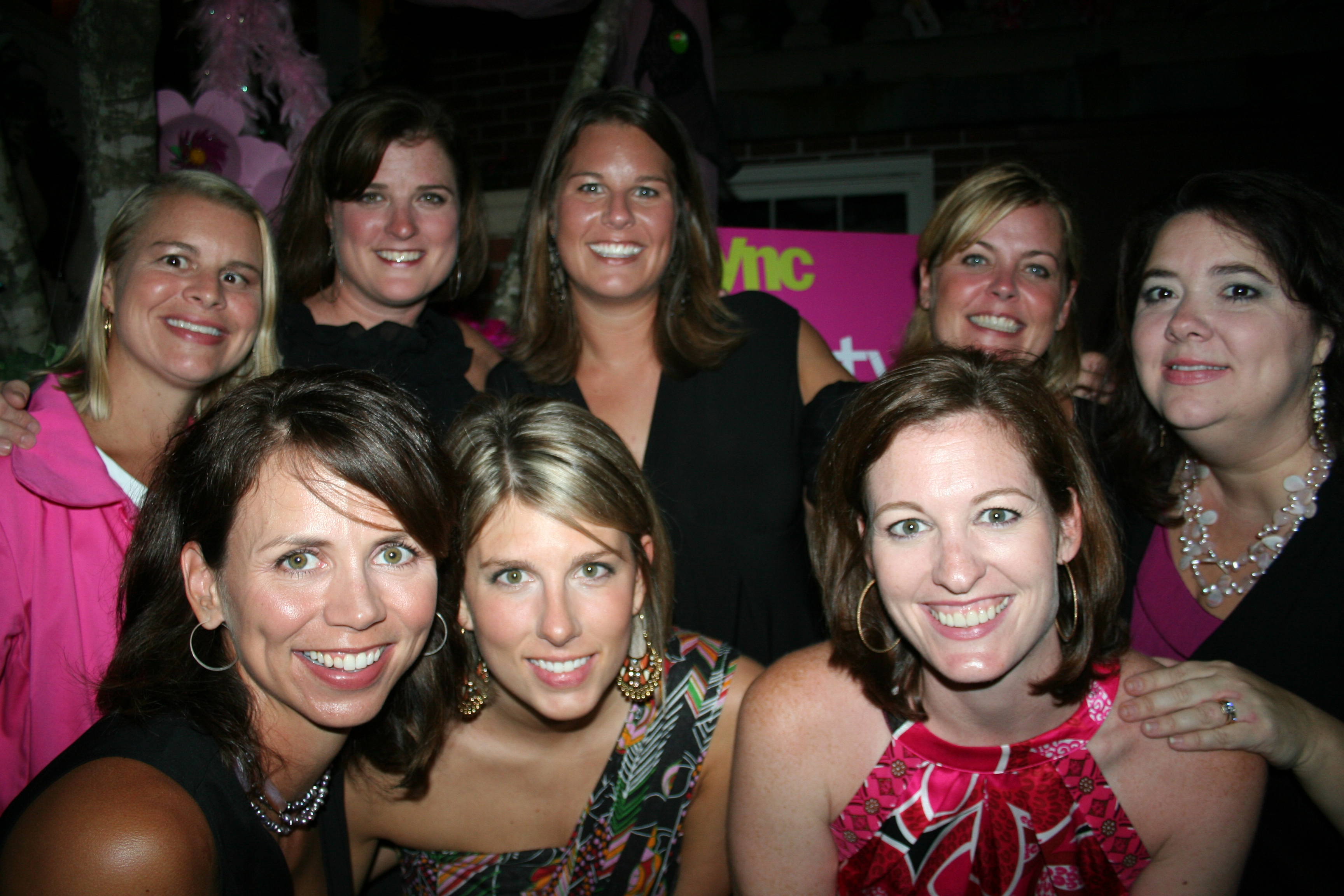 12. Front: Melissa John, Elizabeth Clark, Ginger Blackmon Back: Cortney Hornsby, Lauri Allison, Emily Story, Kellie Stone and Susan Reynolds