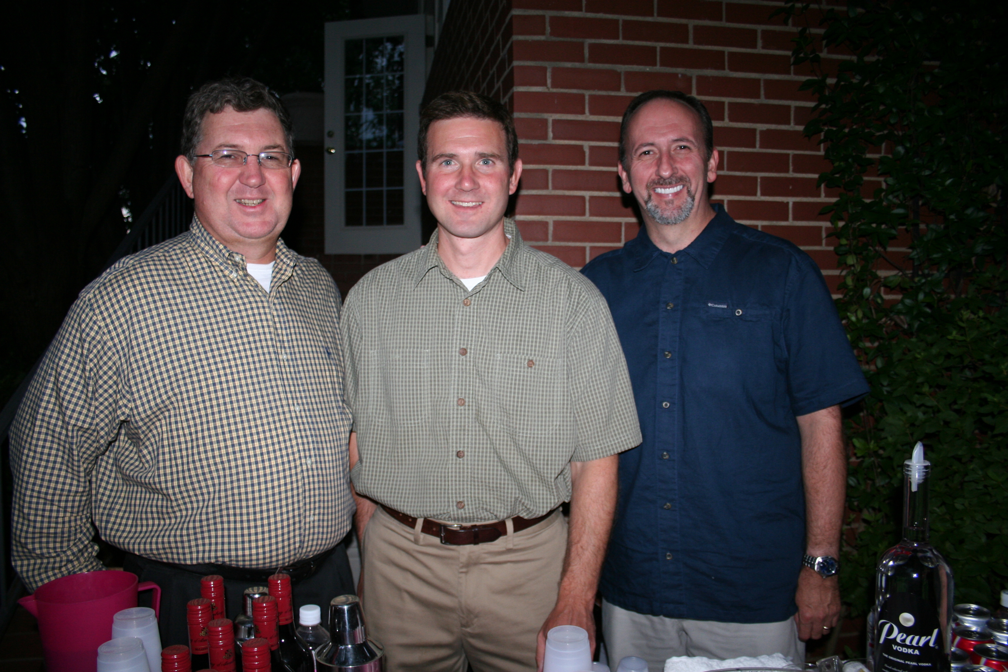 5. Phillip May, Geoff Brown and Scott Harris