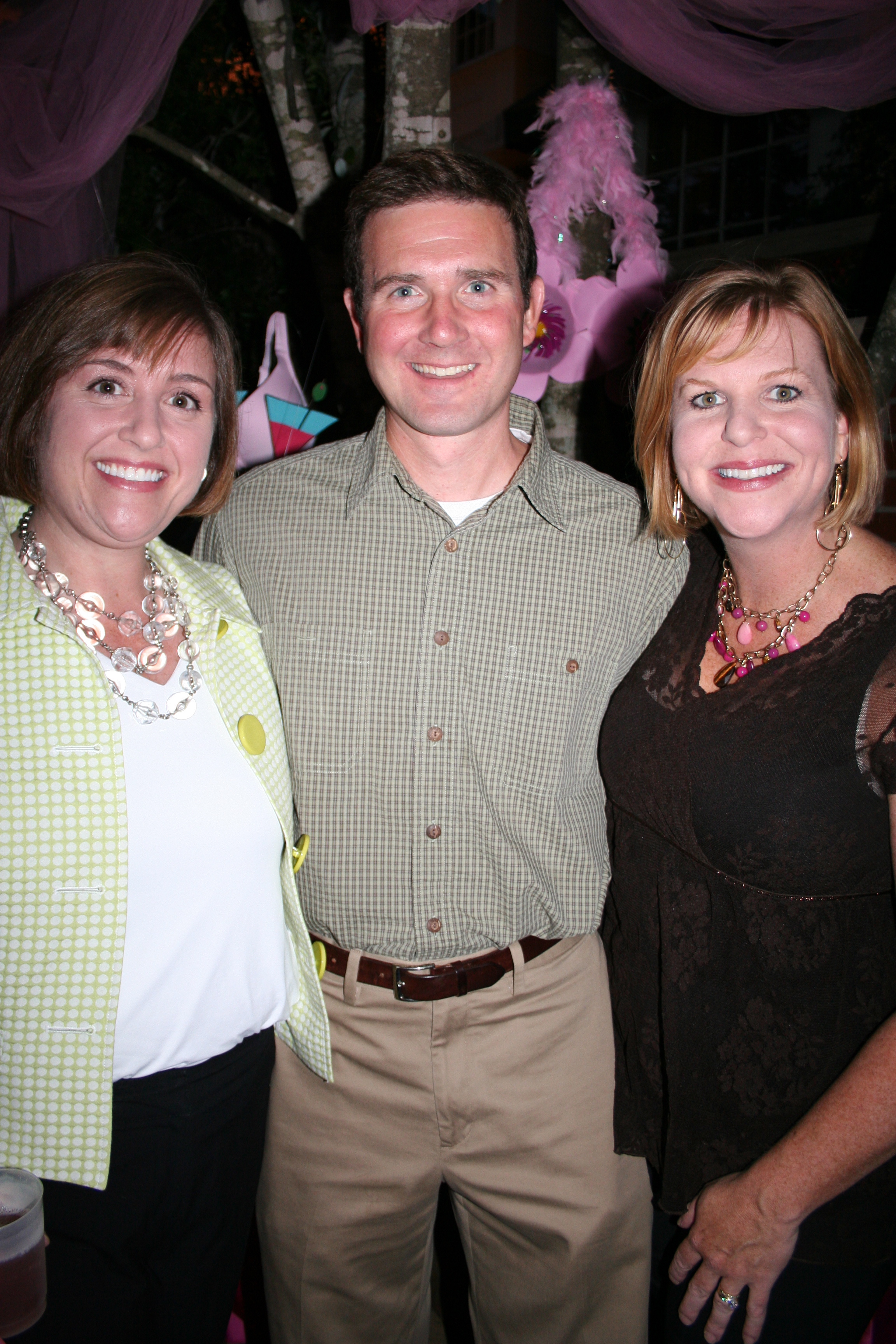 18. Amy Treadway, Geoff Brown and Race Chair Ann Brown