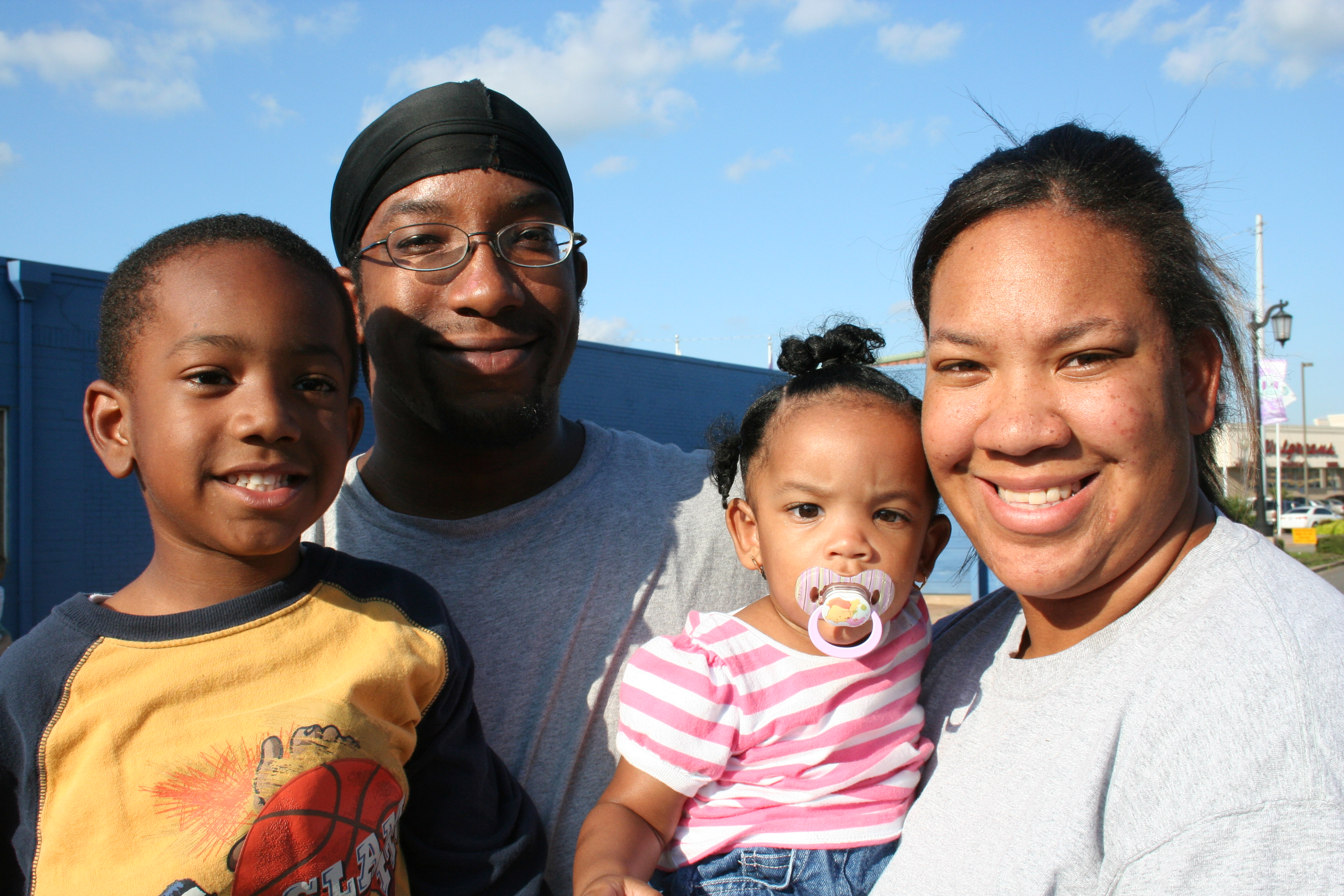 Keenan, Stephen, Kaitlyn and Trayell Hobbs