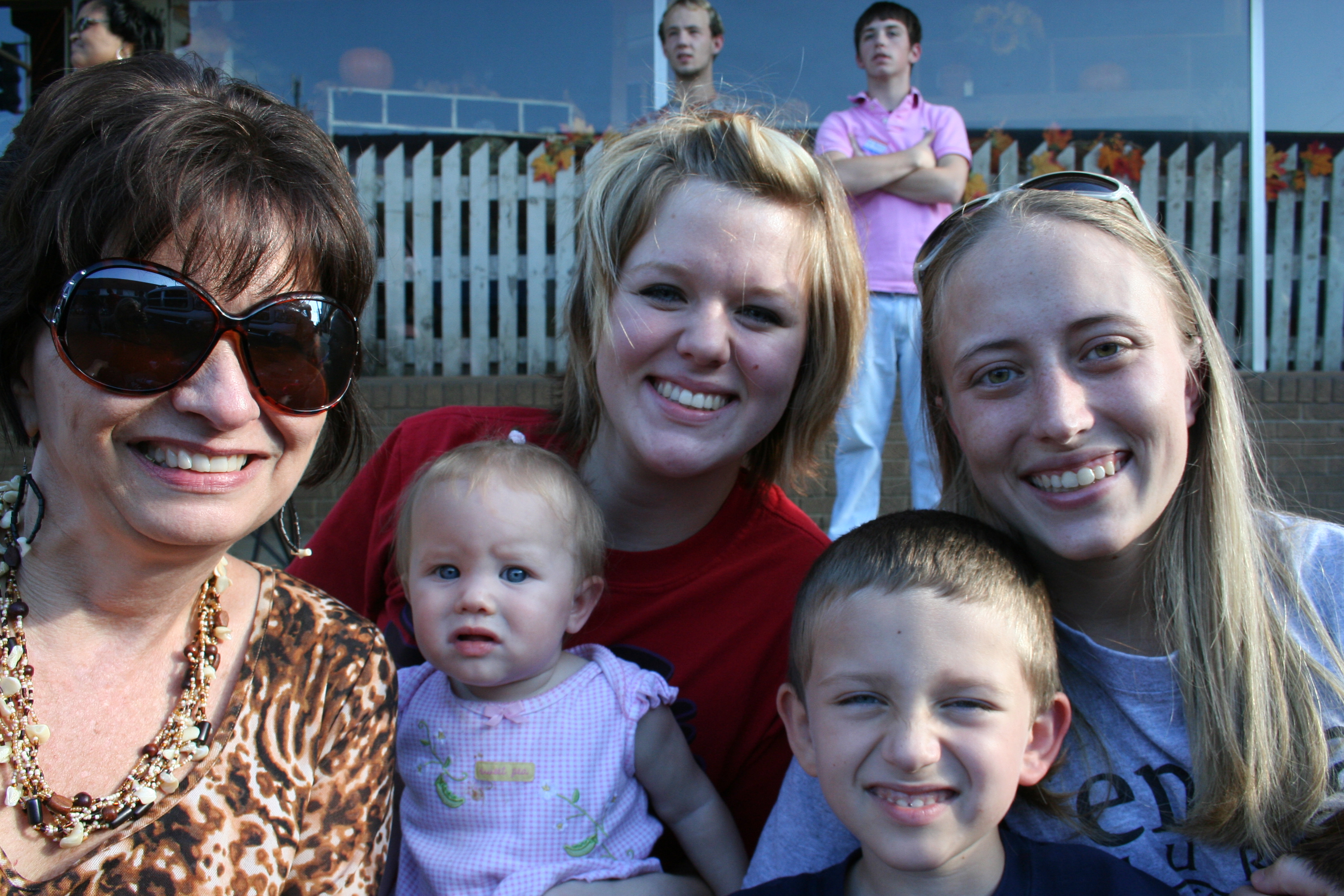 Geneva Day, Joy and Autumn Johnston, Brayden and Amelia Day