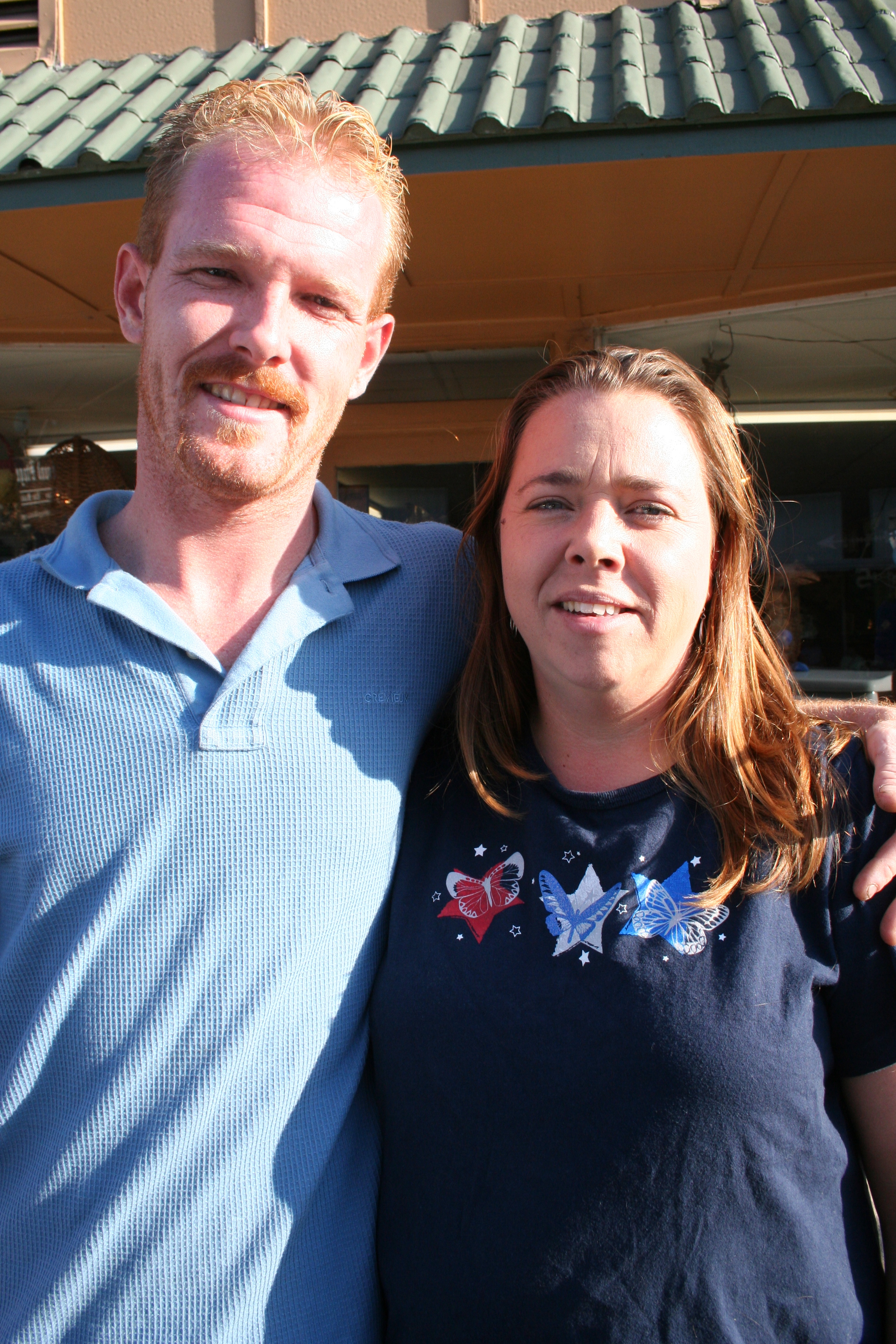 Travis Hall and Salina Knight