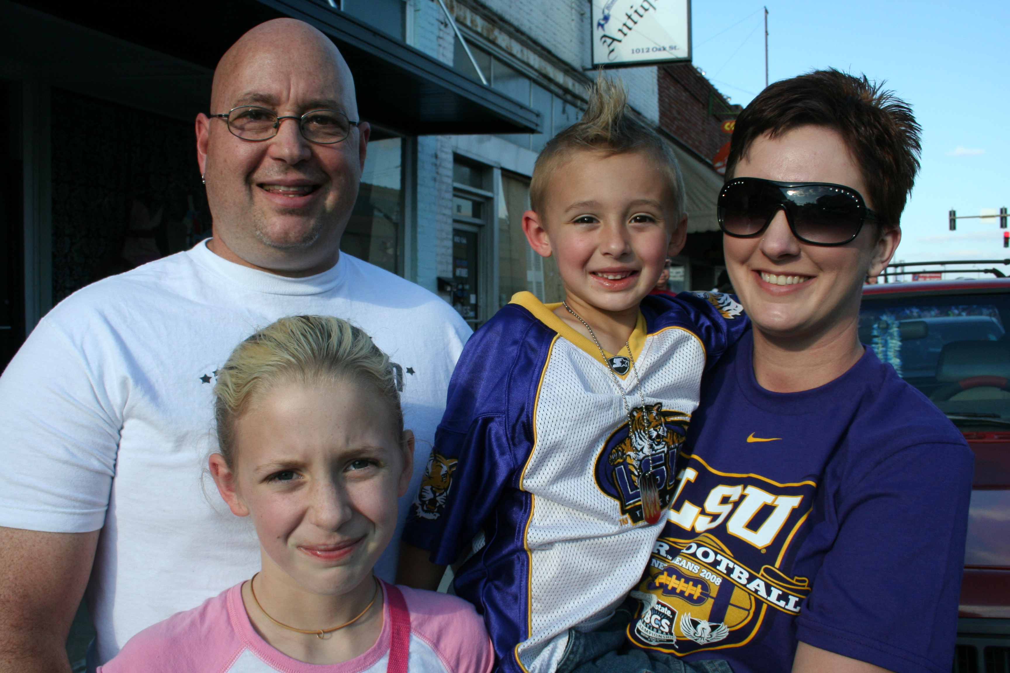 Dane, Bailey, Tiffany and Gage Guynes
