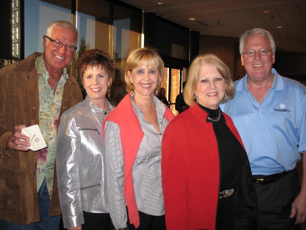 Jim and Nancy Blair Debbie Evans and Terrye and Patric Brosh.