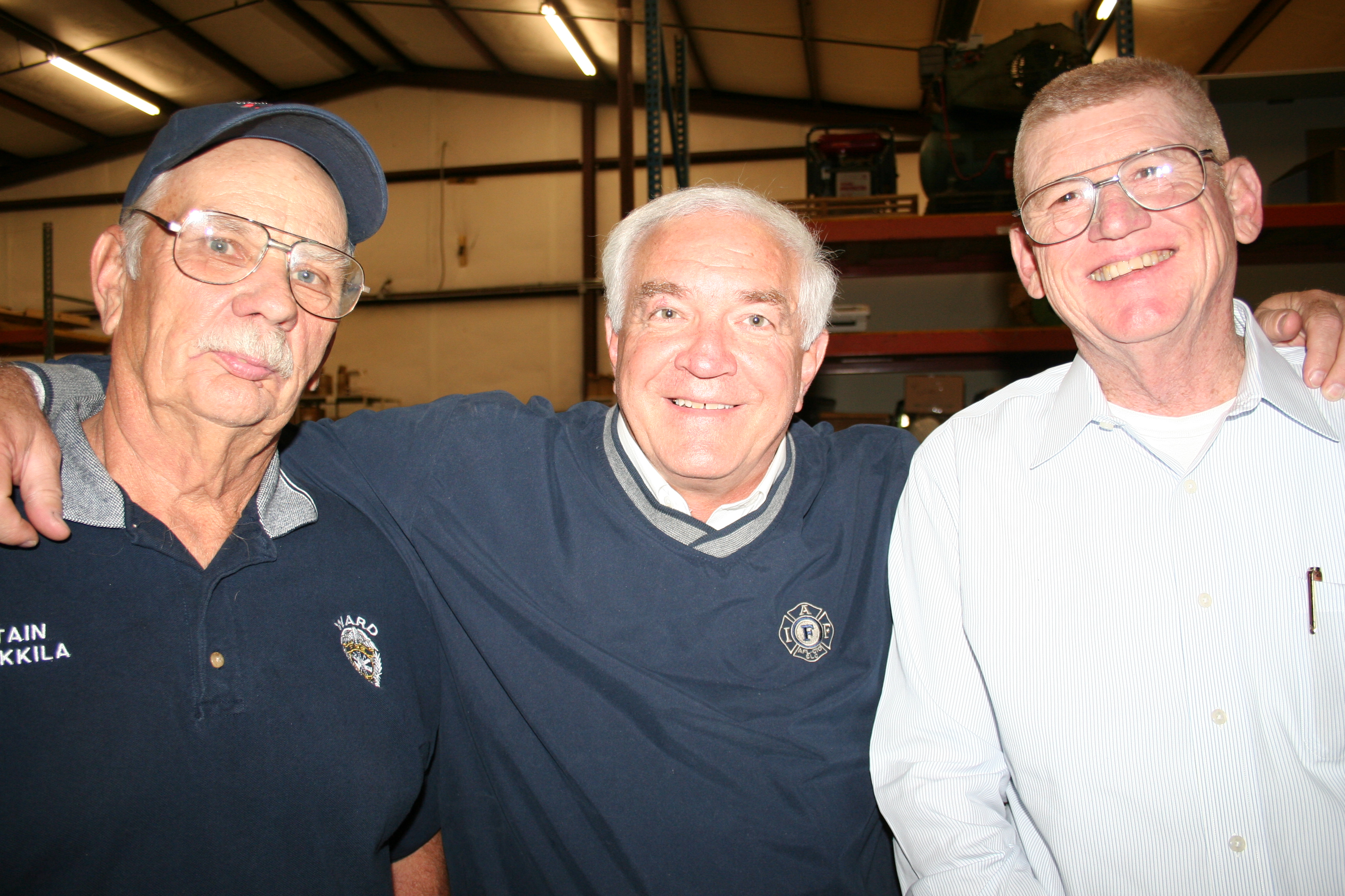 Ken Heikkila, Johnny Reep and Larry Brewer