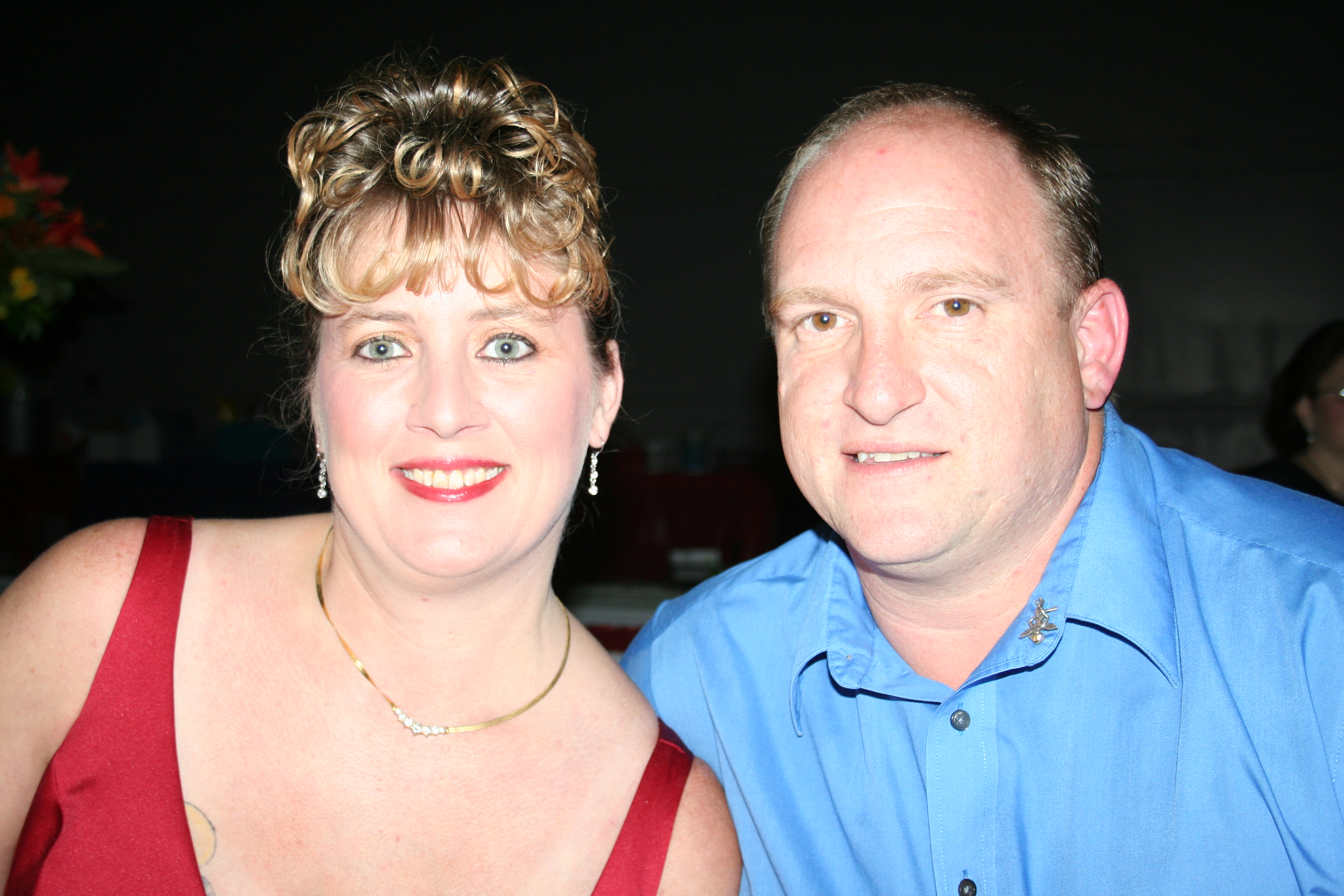 Susan Bishop and Charles Hawkins