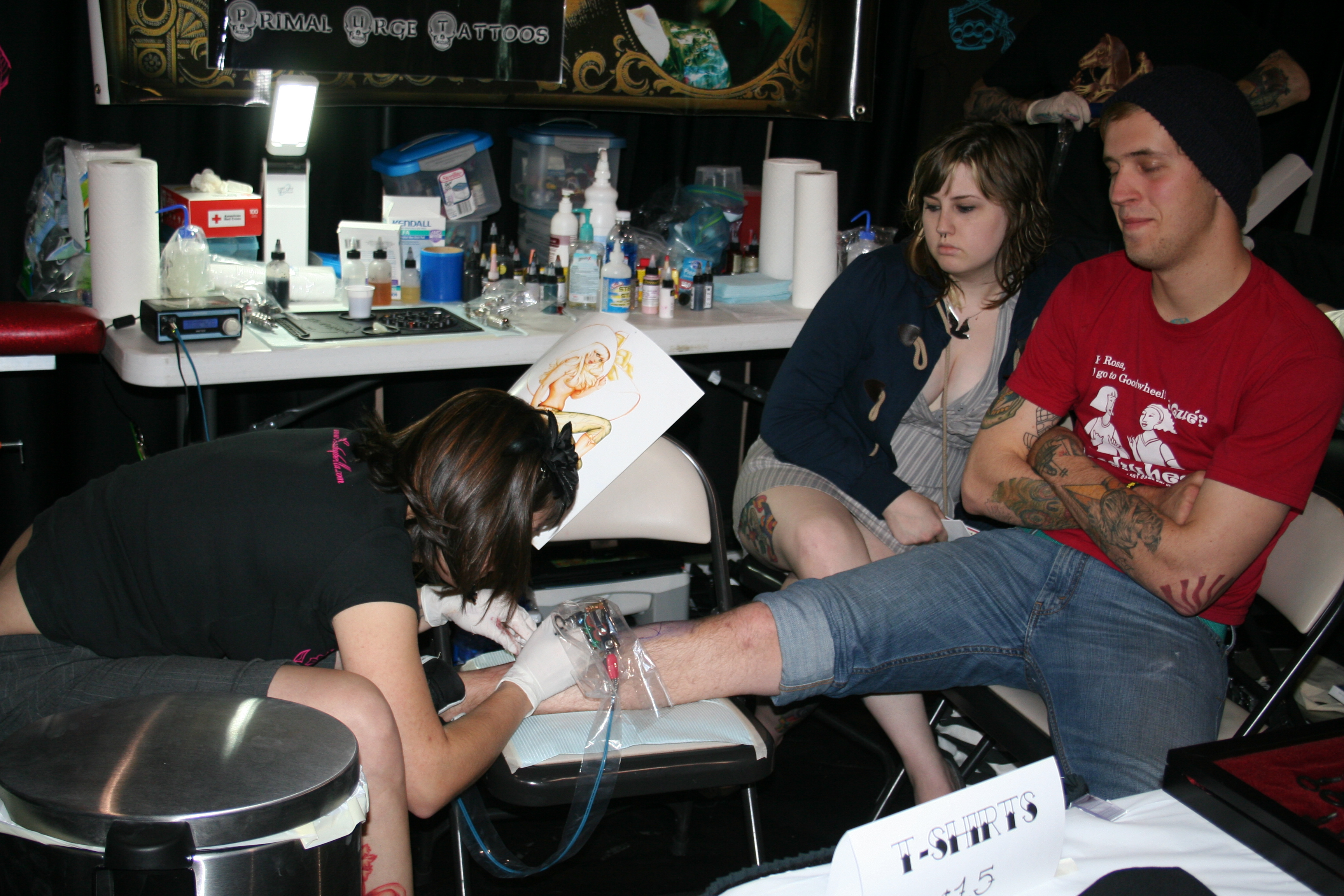 Lots of inkin' going on
