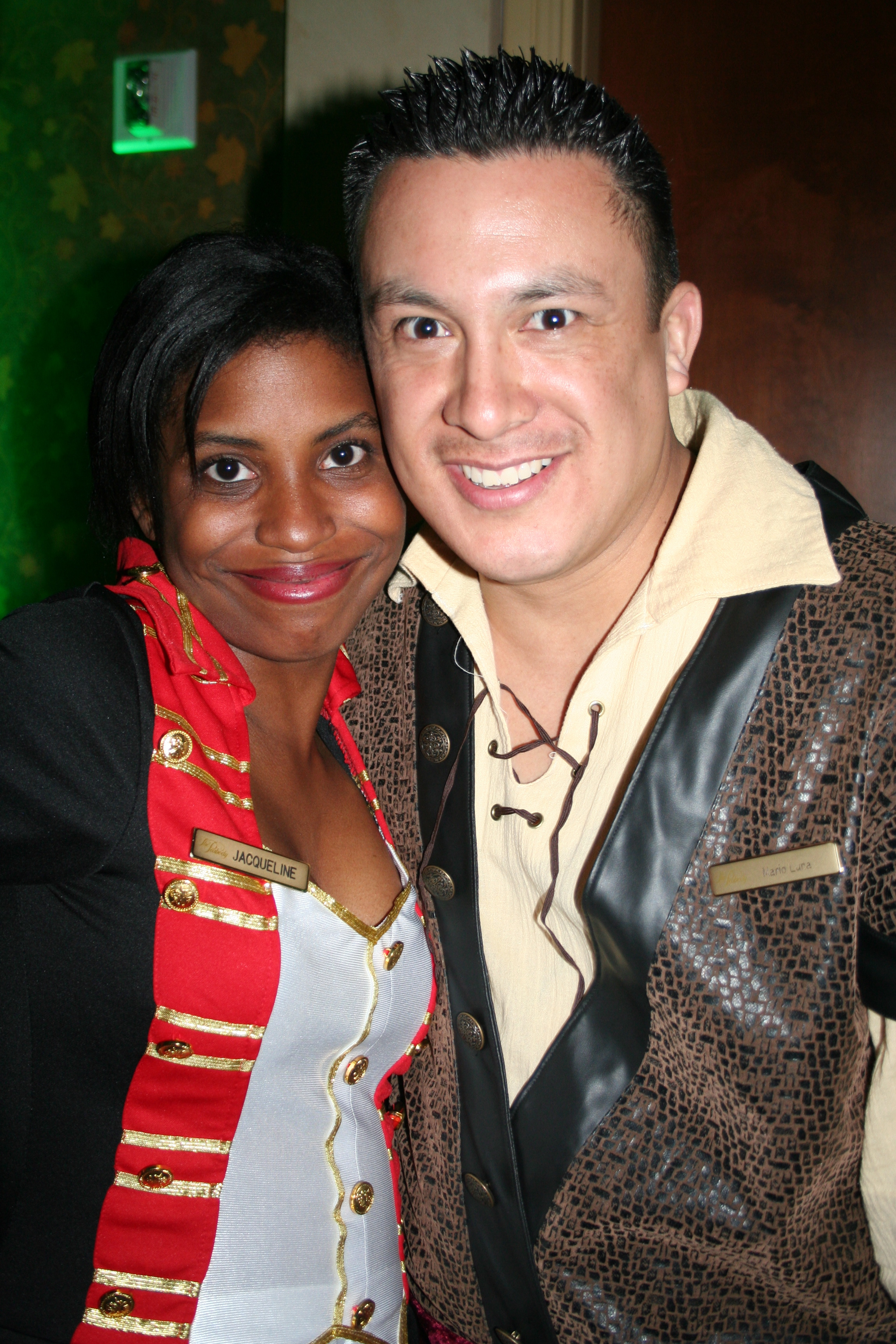 Jacqueline Harris and Mario Luna