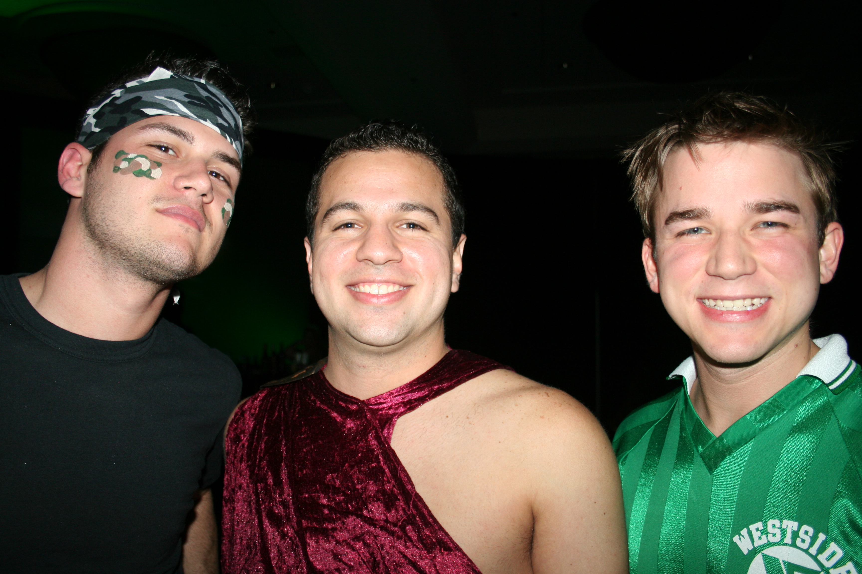 Thomas Brown, Luis Gonzalez and Alex Justiss