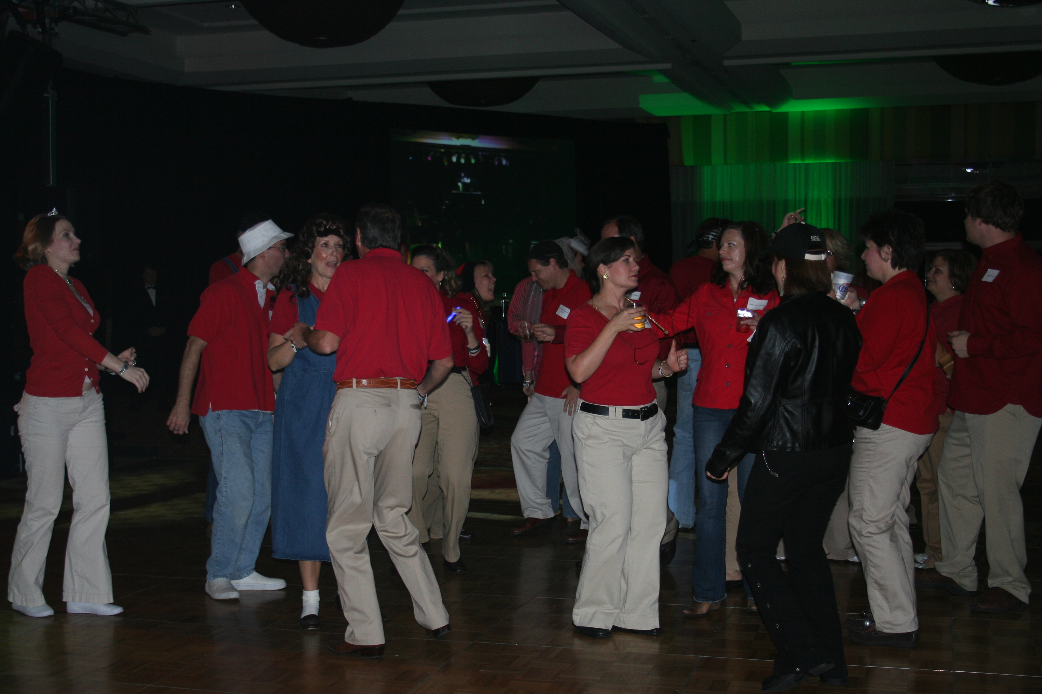 The Duggers on the dancefloor!