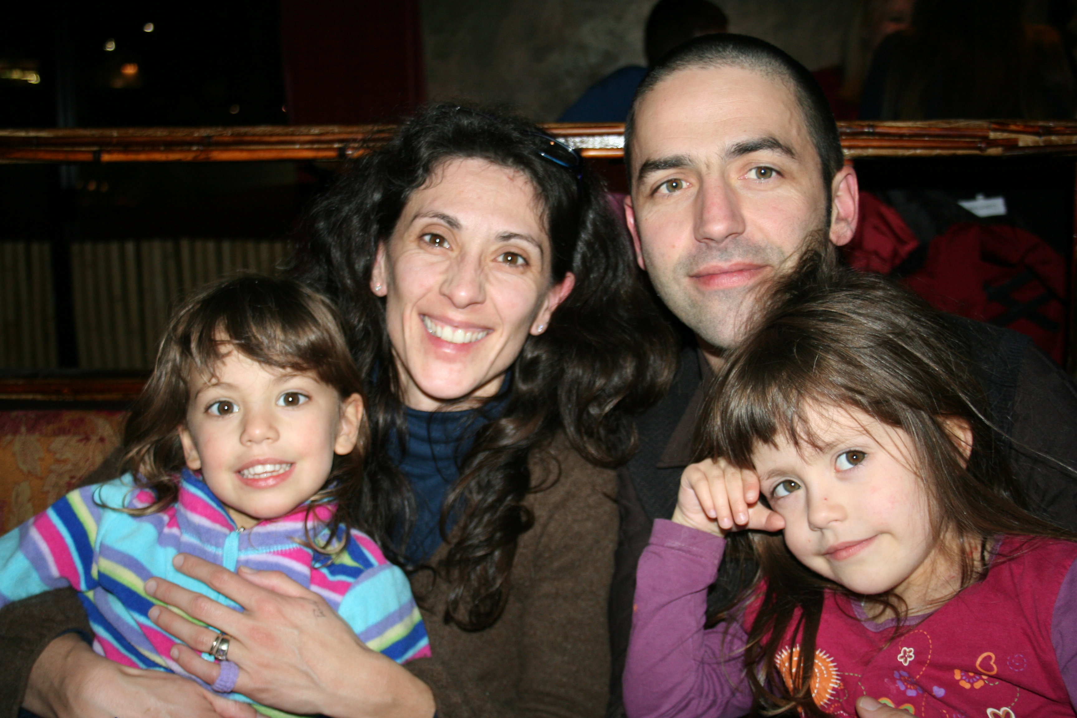 Emeline, Celine, Ghierry and Lesa Seren