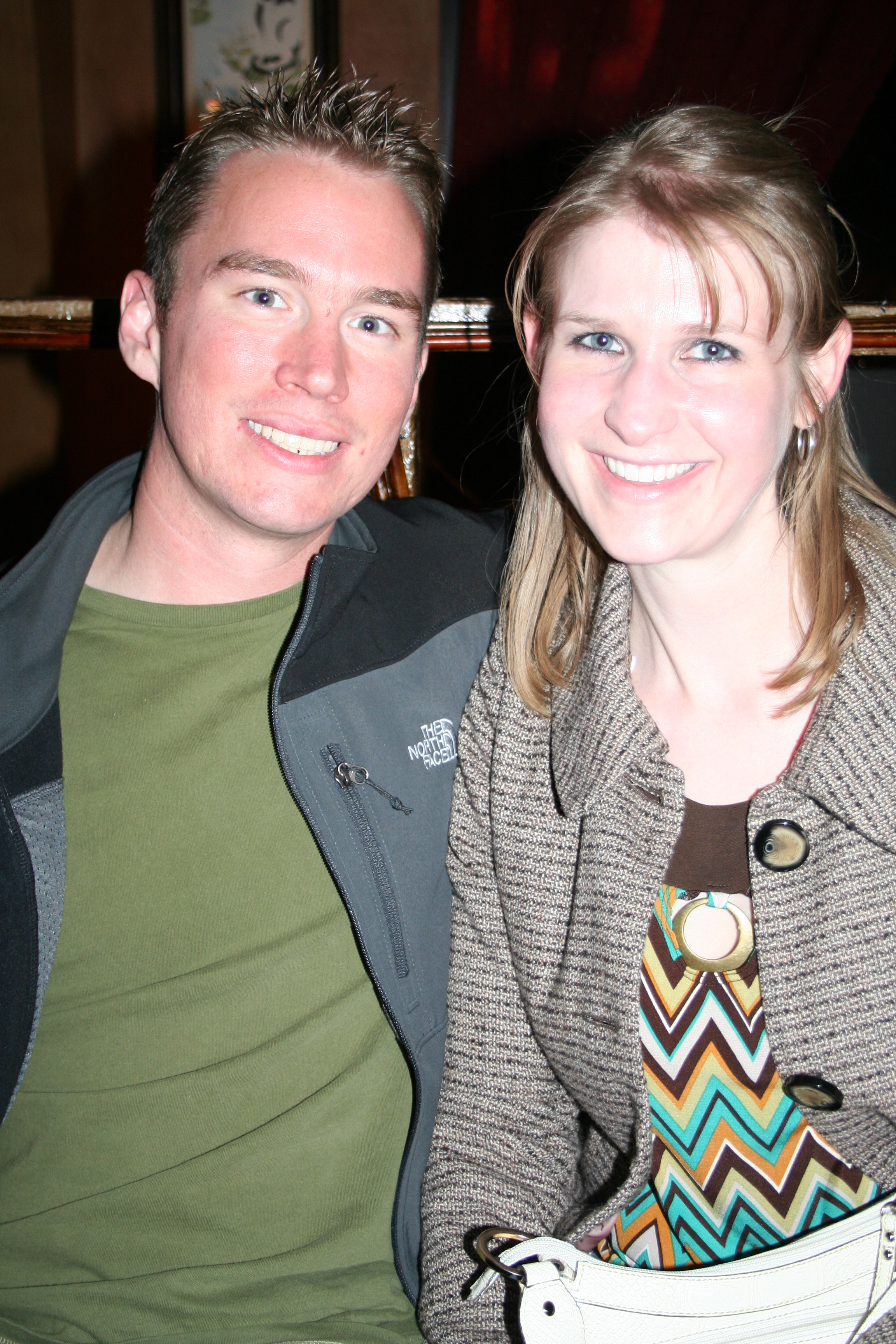 Dan Hilferty and Madeline Gross