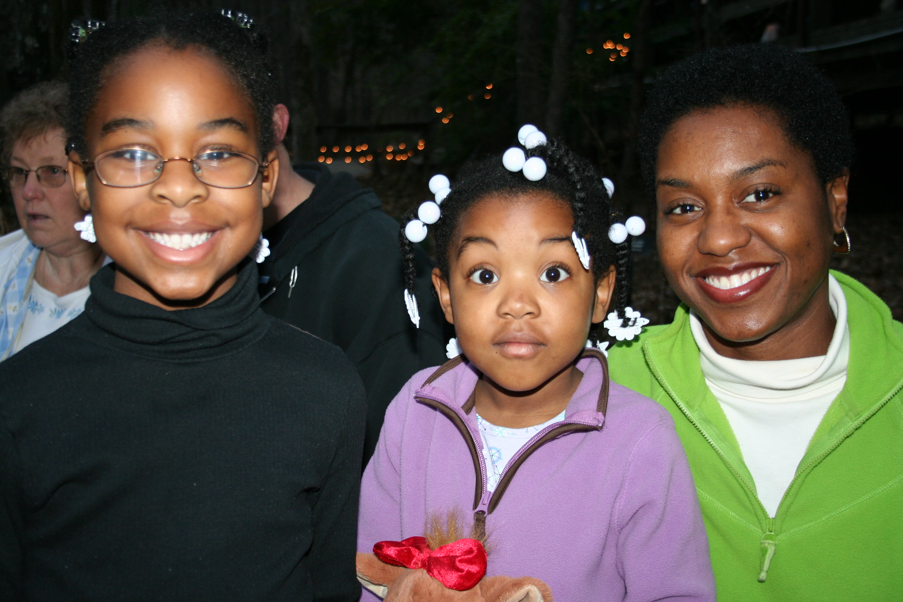 Kyndal, Kamryn and Kimberly Collins