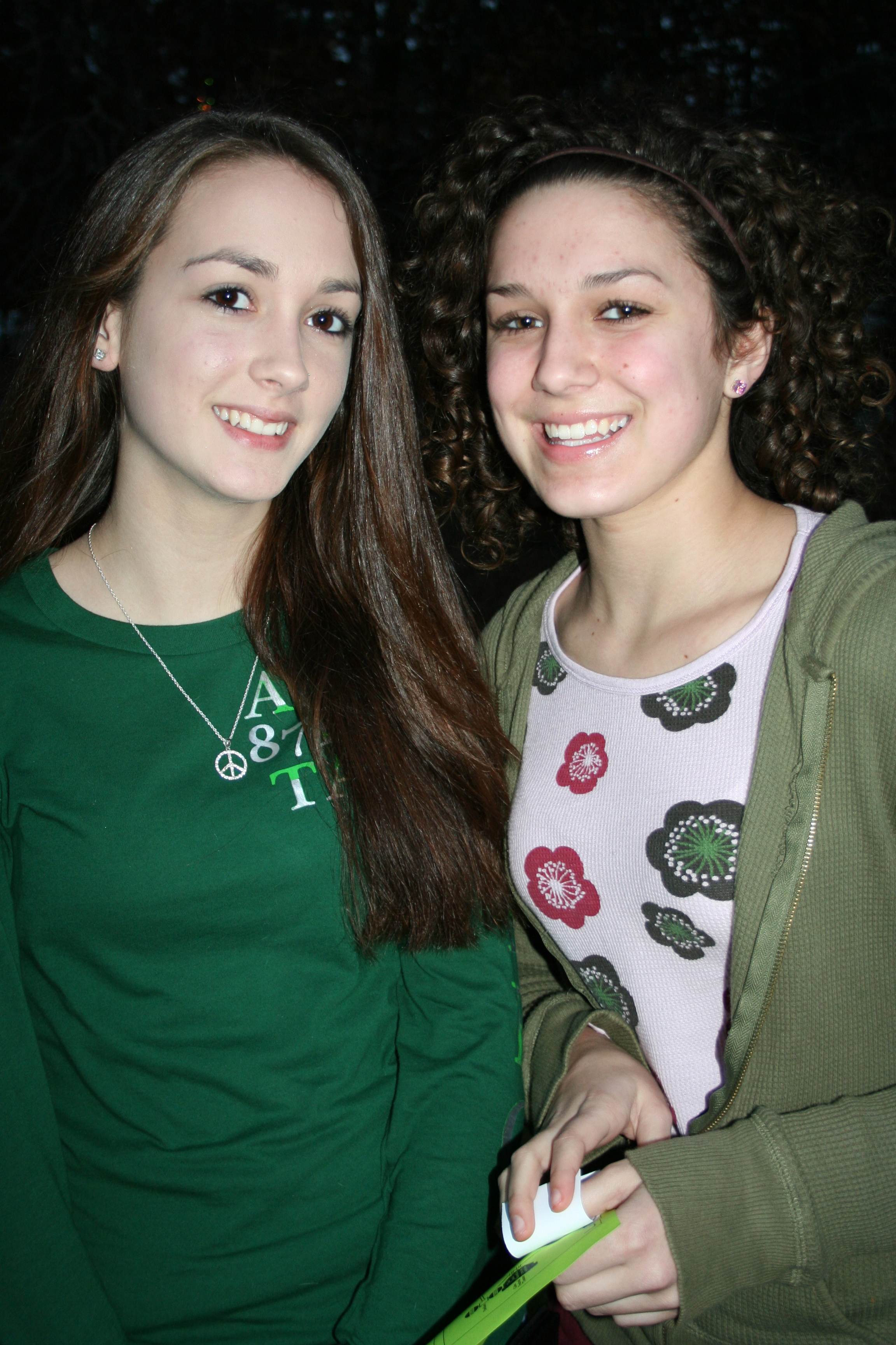 Olivia Wright and Baighlor Davis