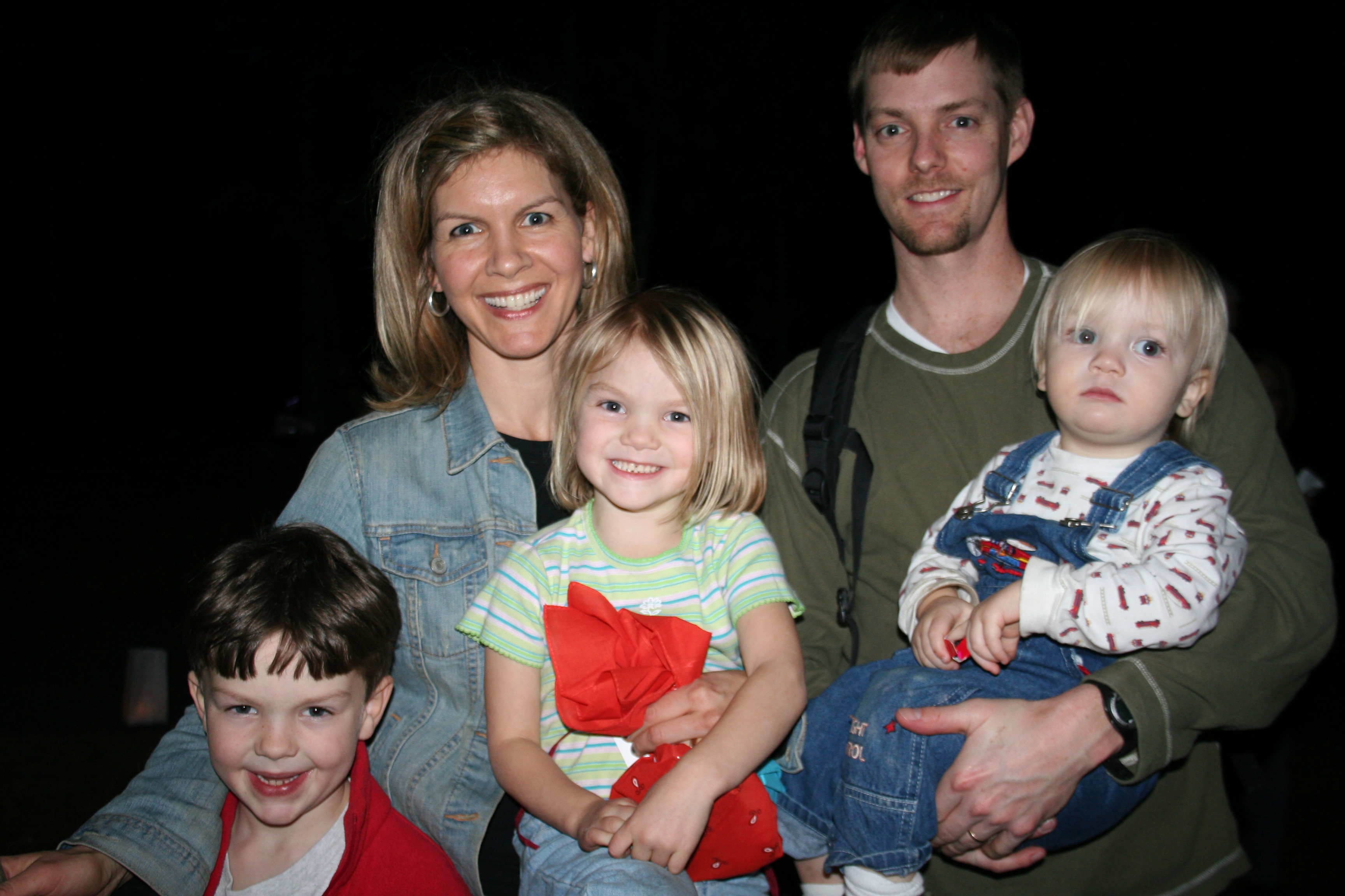 Alison, Rob, Greer, Eliza and Henry Matthias