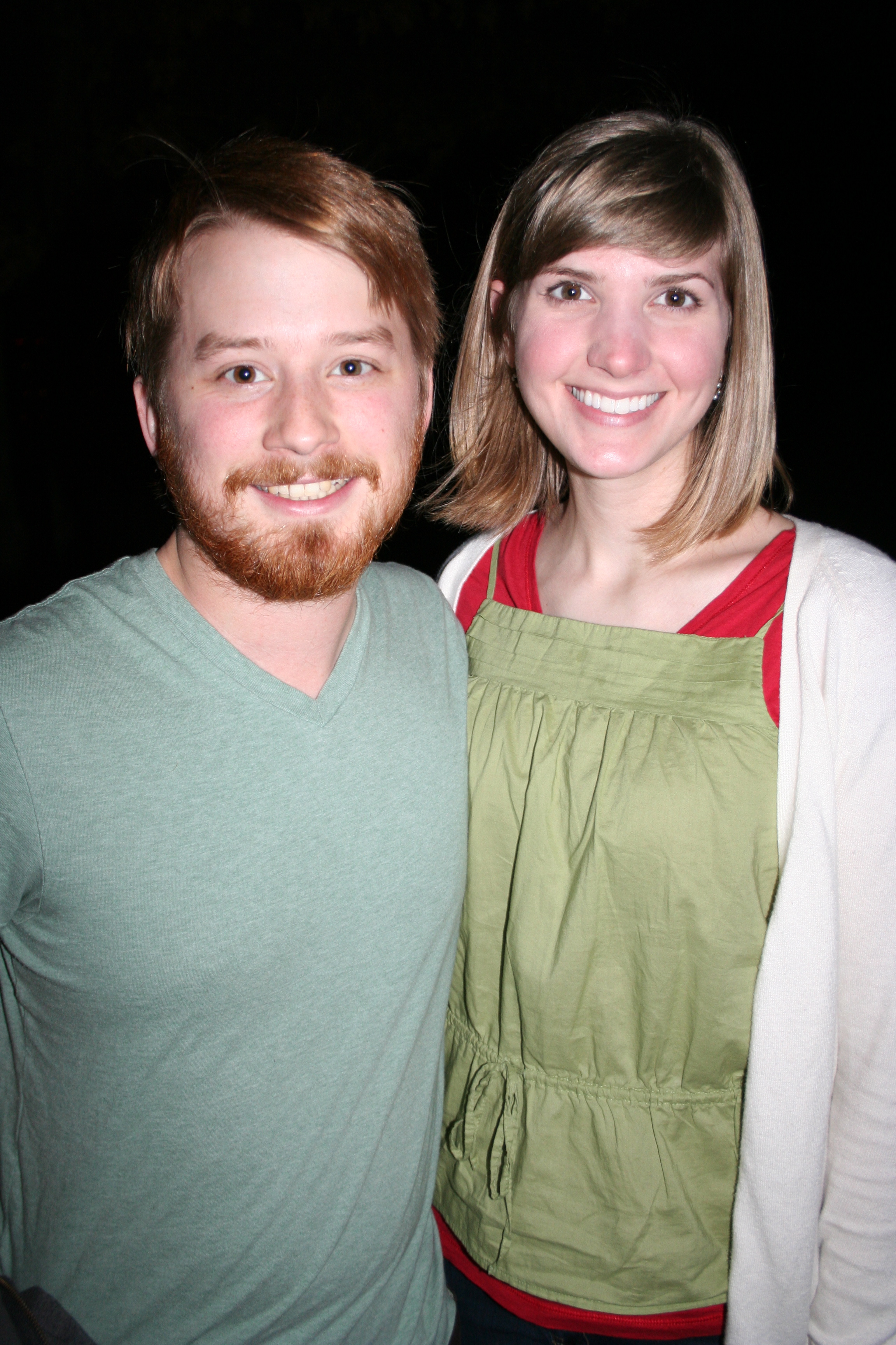James Bushey and Gillian Chastain