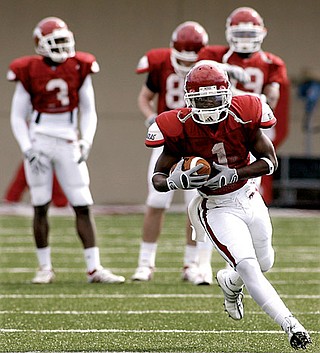 Arkansas Spring Football: Fish unwrapped | The Arkansas Democrat-Gazette -&nbsp; Arkansas' Best News Source