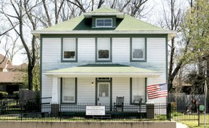 President Bill Clinton's boyhood home in Hope has been officially approved as a National Historic site, but may not be turned over to the National Park Service for another year.