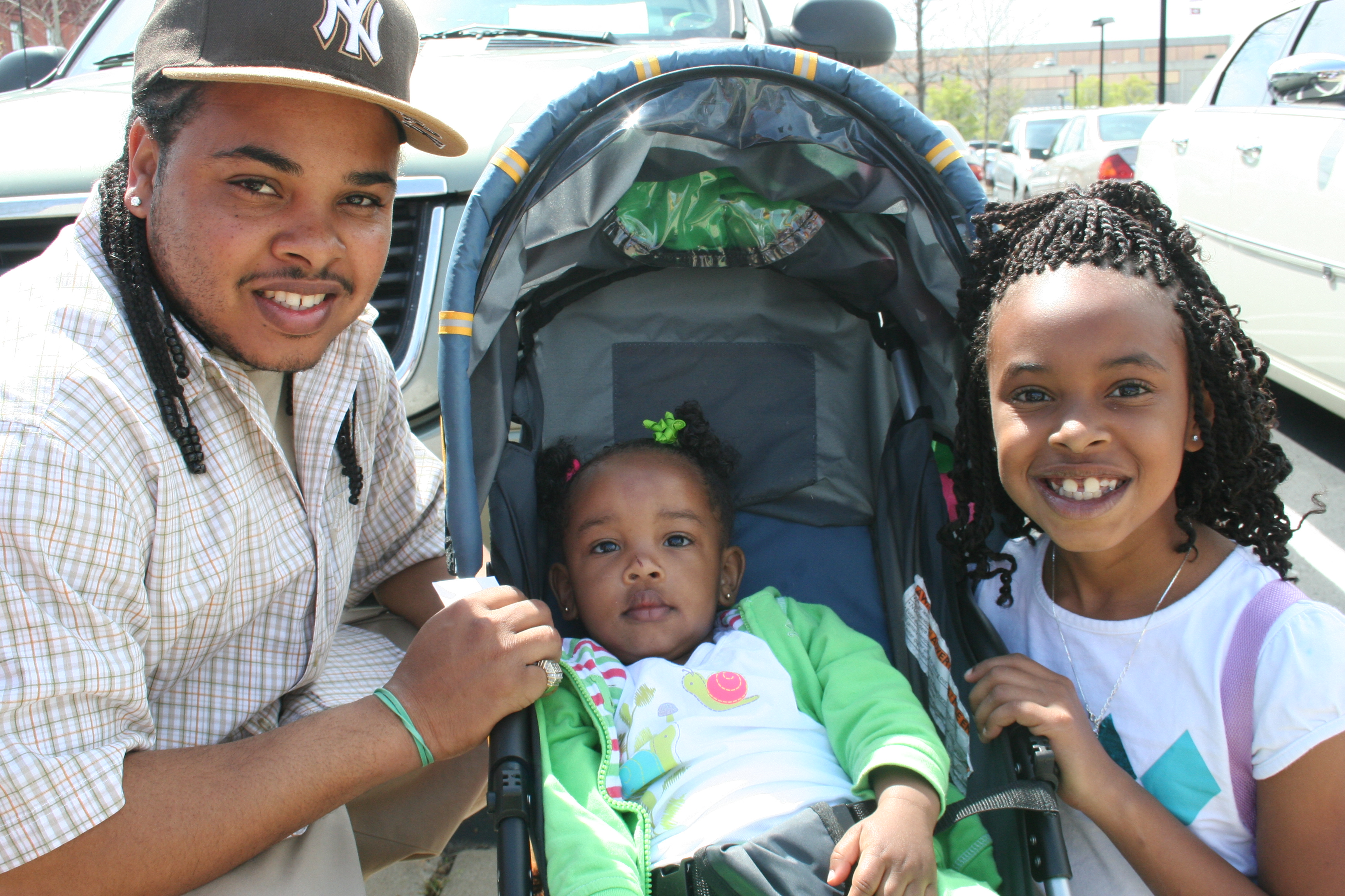 Jason, Jaylece and Jinay Akins
