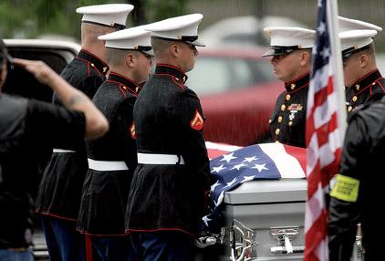 Family friends mourn fallen Marine The Arkansas Democrat Gazette