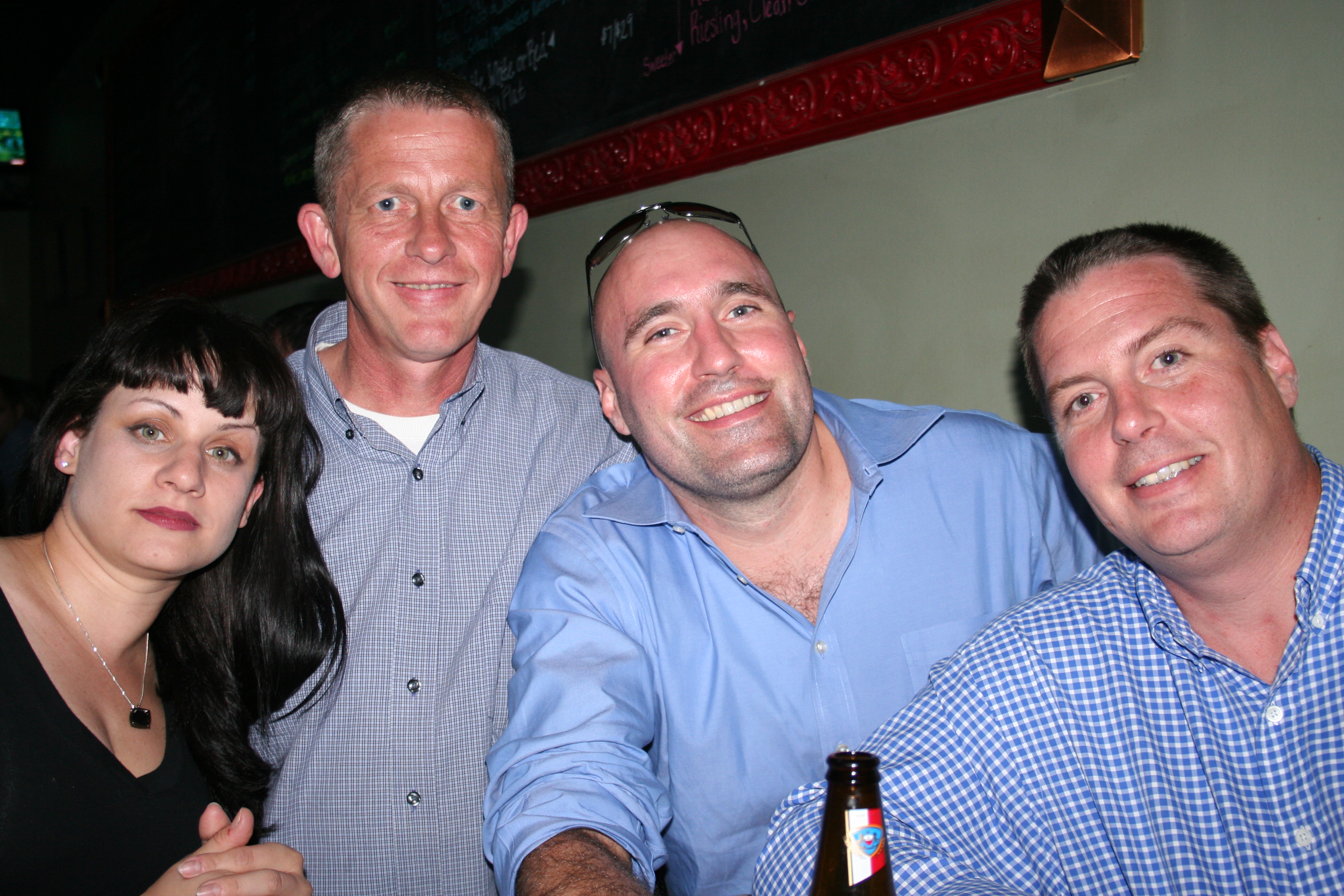 Heather Ozanich, Chip Turner, Jacob Edge and Craig Baker