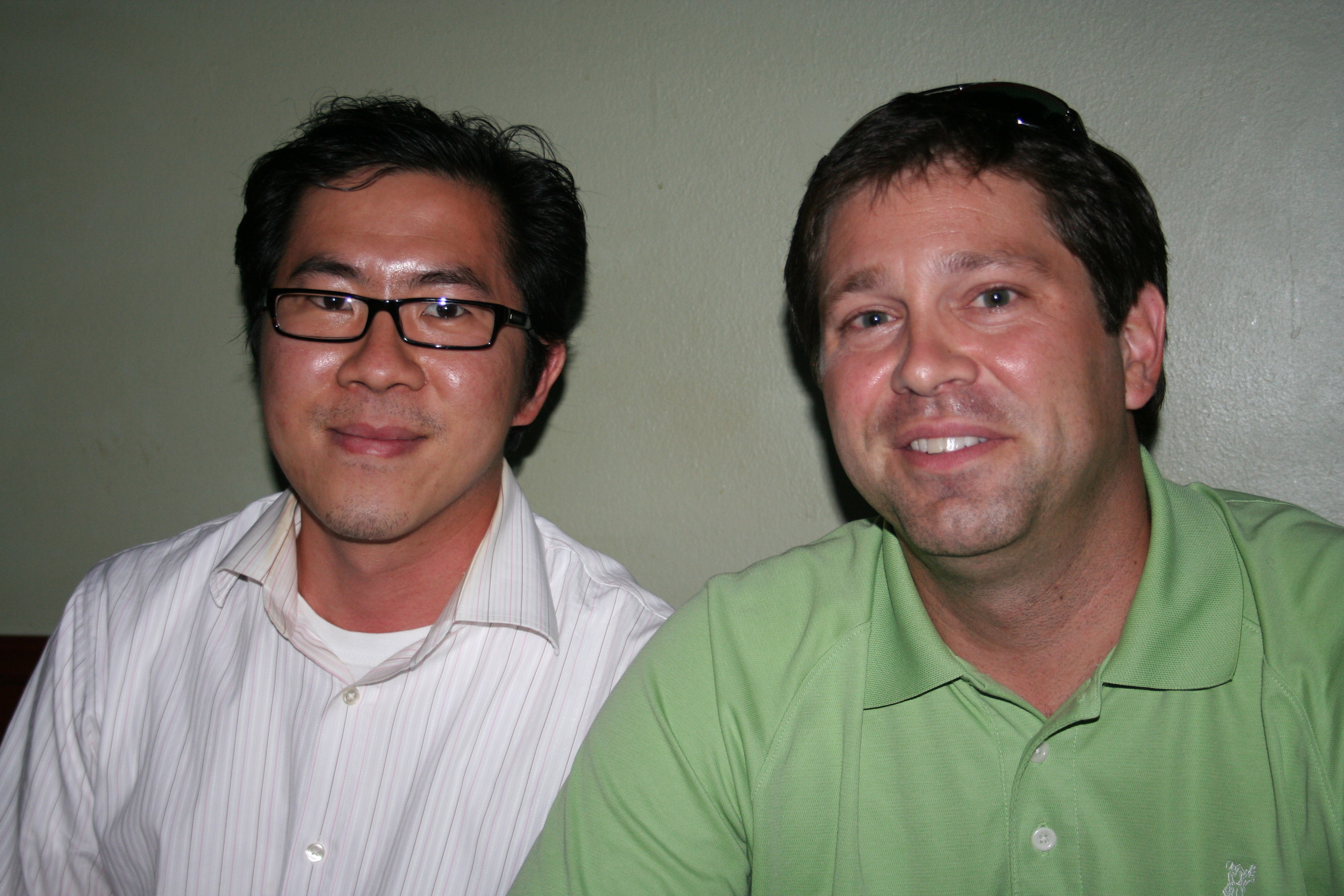 Rimba Gani and Mike Koger