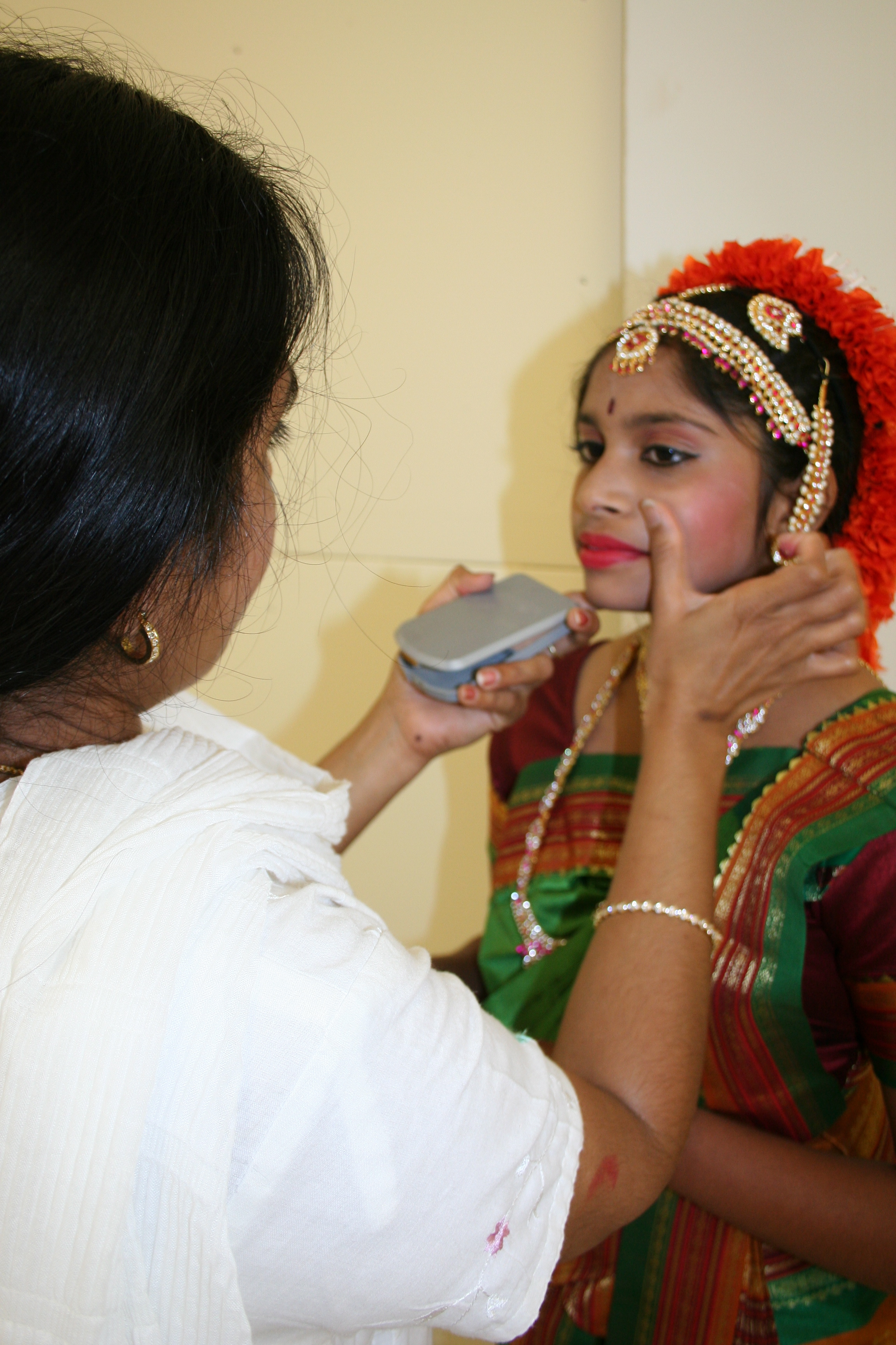 It takes 2 hours to get ready for their performance.