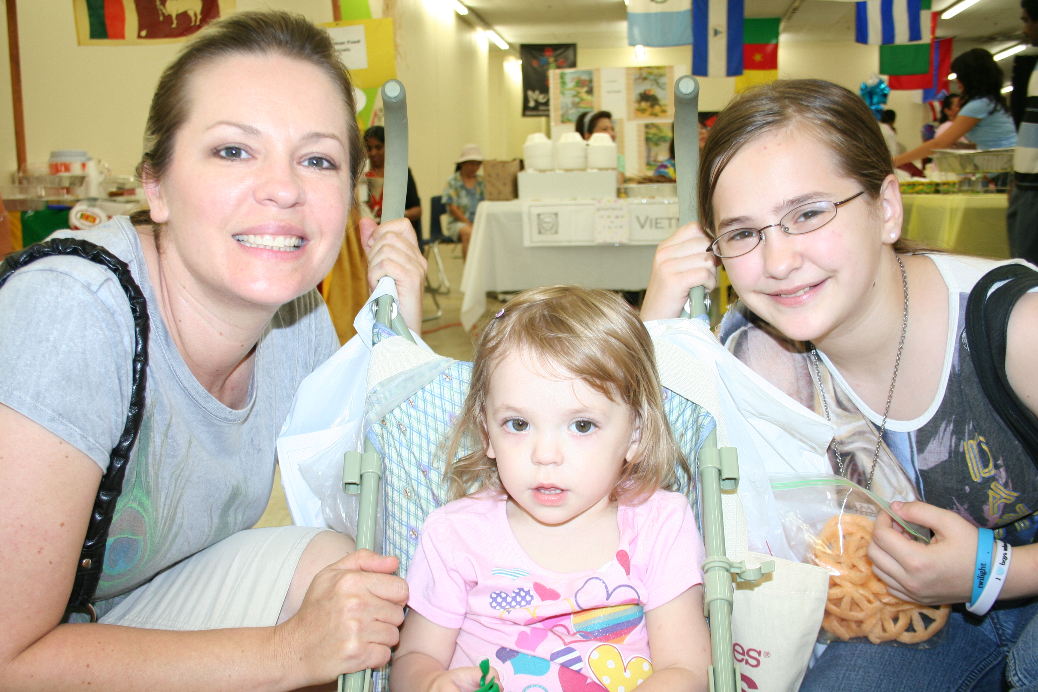 Darbi, Terra and Haylie Moore