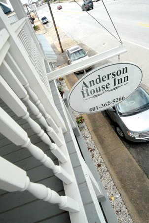 The Anderson House Inn in Heber Springs is housed in a historical building from the 1880s. Its owner, "Red" Porterfield, 92, spent a year renovating the building, which opened two weeks ago as an inn and restaurant.